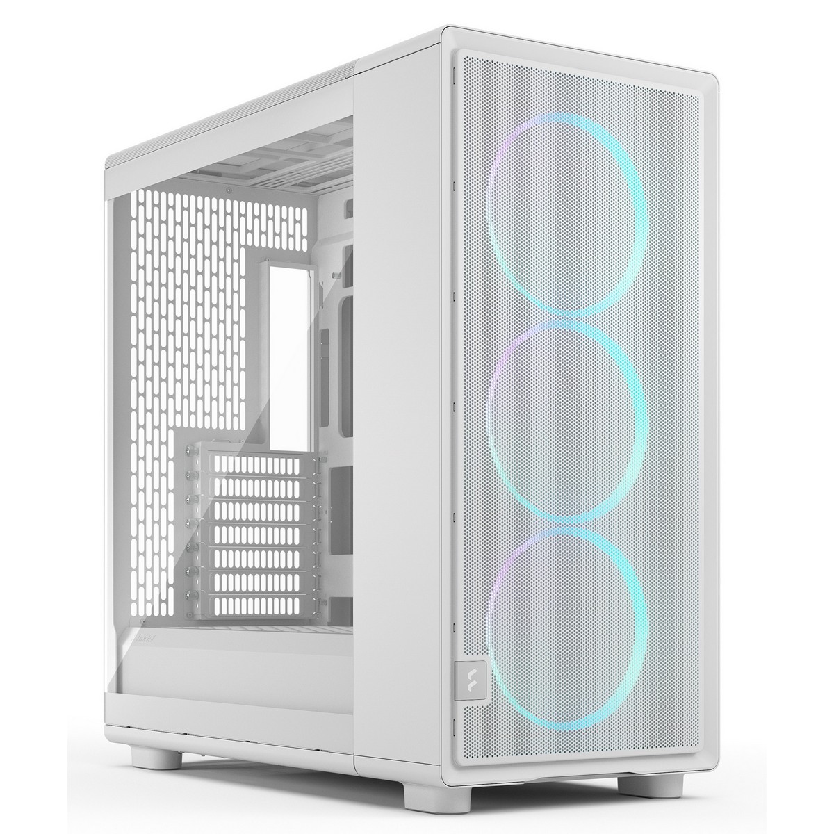 Picture of Picture of Caixa E-ATX Fractal Design Epoch XL White Tempered Glass RGB Light Tint