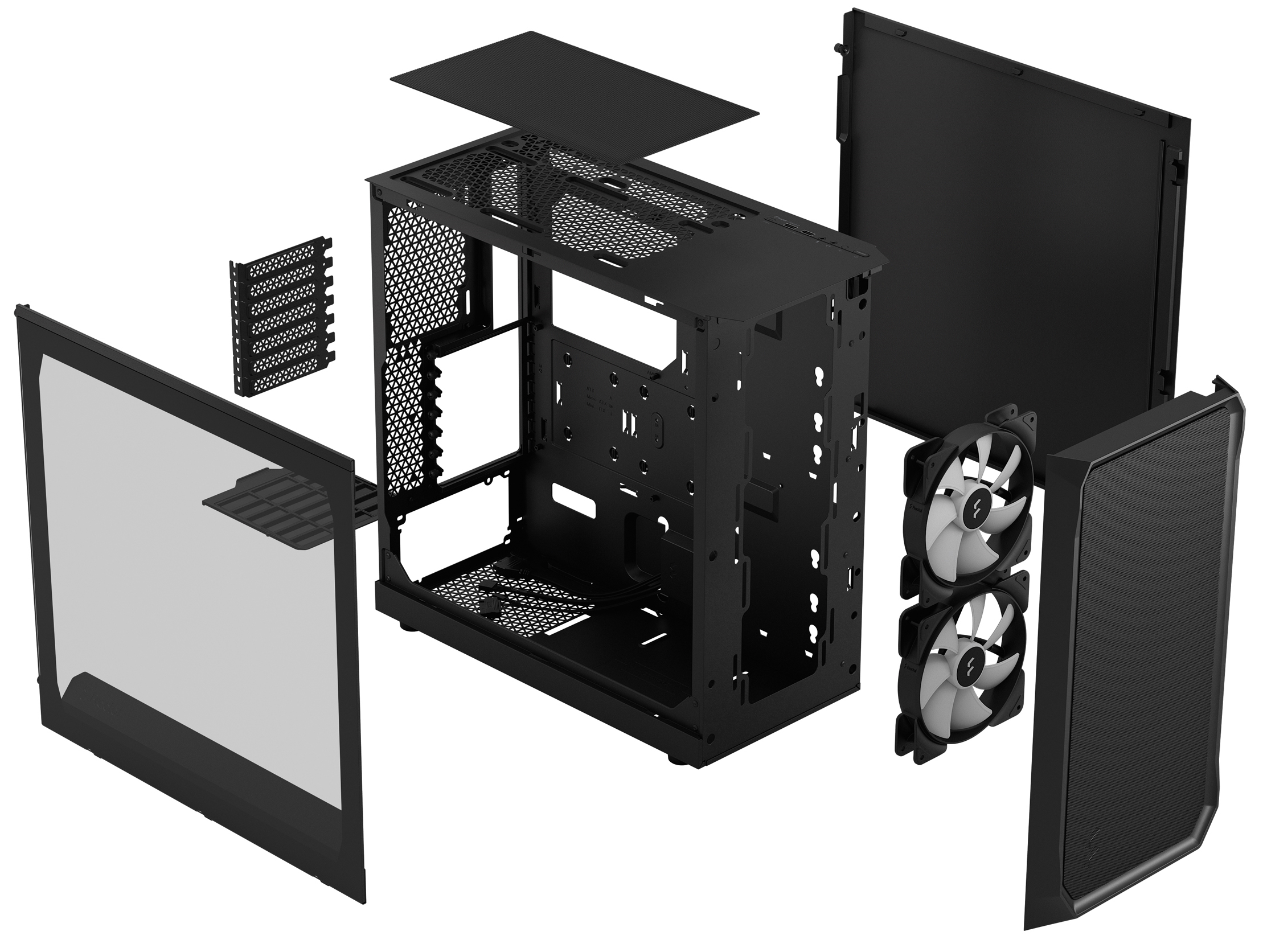 Fractal Design - Caixa ATX Fractal Design Focus 2 Black RGB
