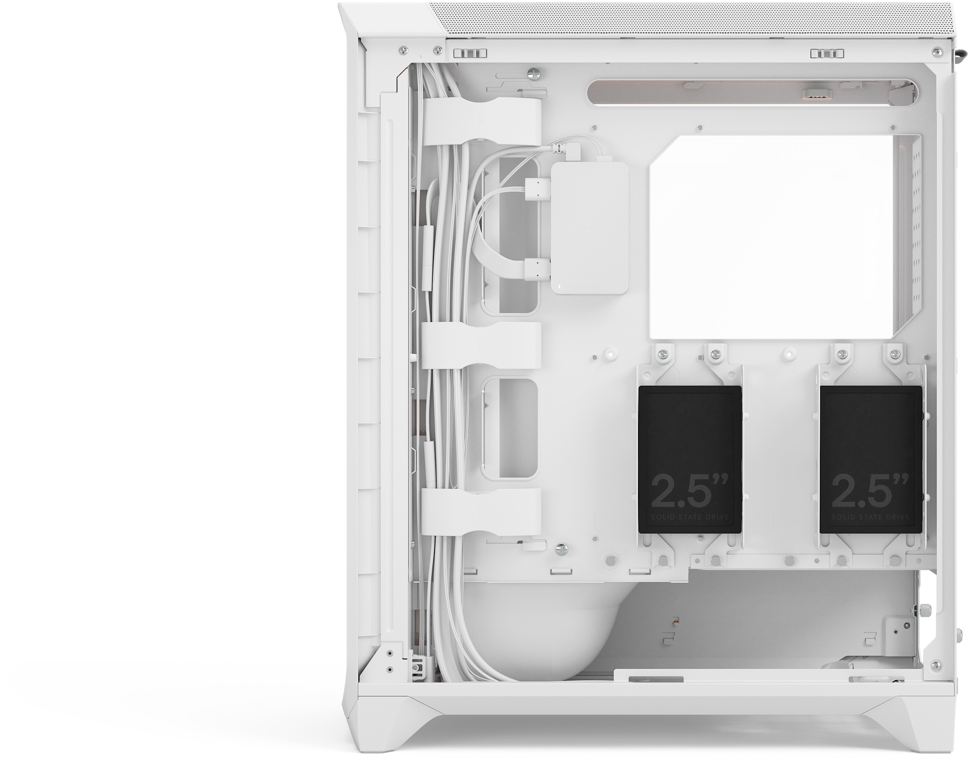 Fractal Design - Caixa E-ATX Fractal Design Meshify 3 Ambience Pro RGB Branca TG Clear Tint