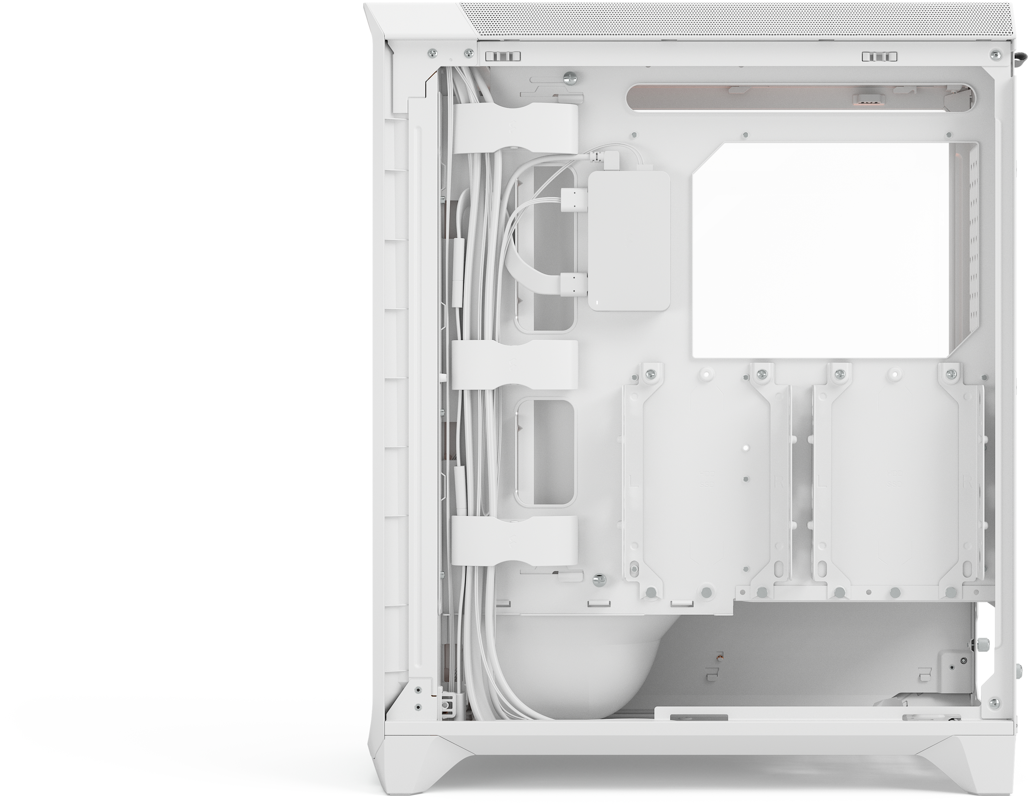 Fractal Design - Caixa E-ATX Fractal Design Meshify 3 Ambience Pro RGB Branca TG Clear Tint