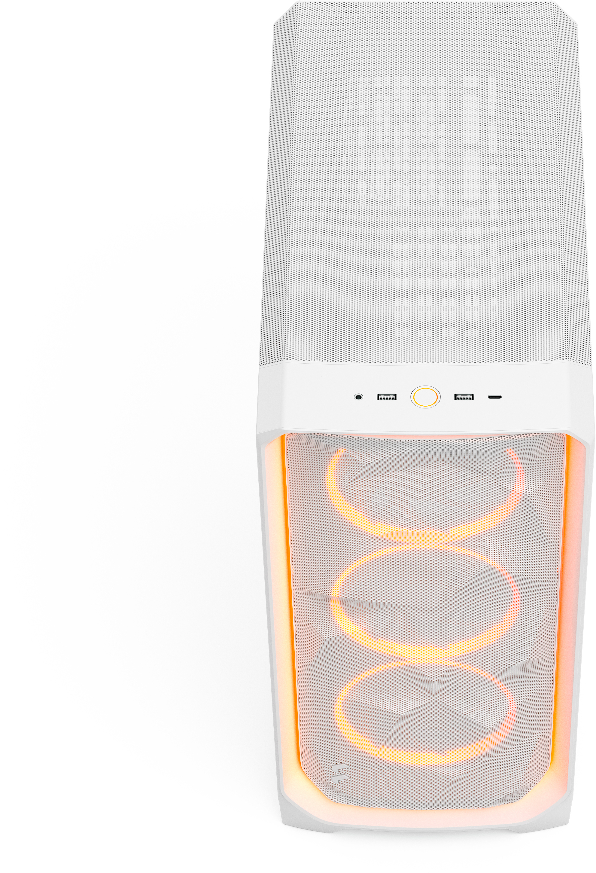 Fractal Design - Caixa E-ATX Fractal Design Meshify 3 Ambience Pro RGB Branca TG Clear Tint