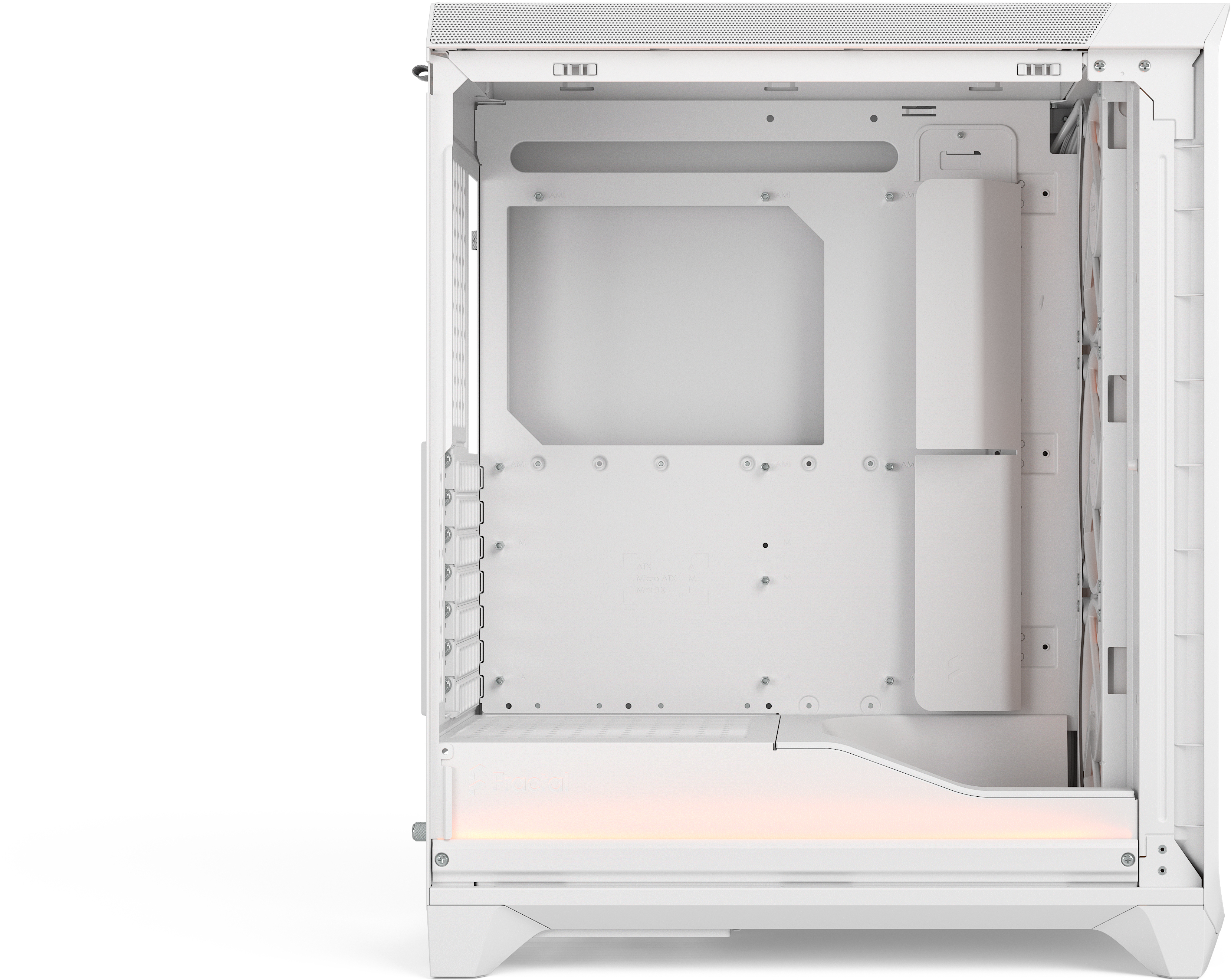 Fractal Design - Caixa E-ATX Fractal Design Meshify 3 Ambience Pro RGB Branca TG Clear Tint