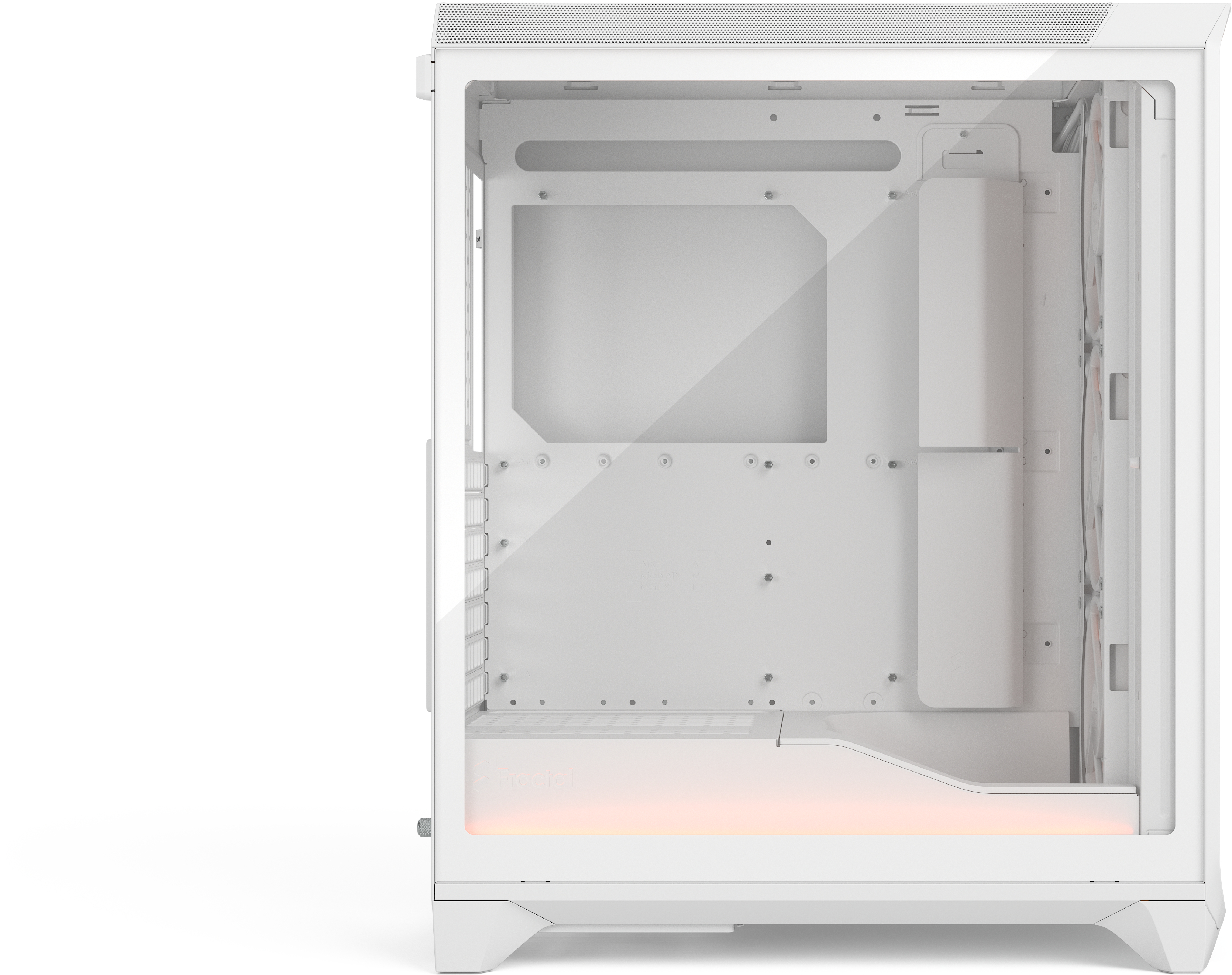 Fractal Design - Caixa E-ATX Fractal Design Meshify 3 Ambience Pro RGB Branca TG Clear Tint