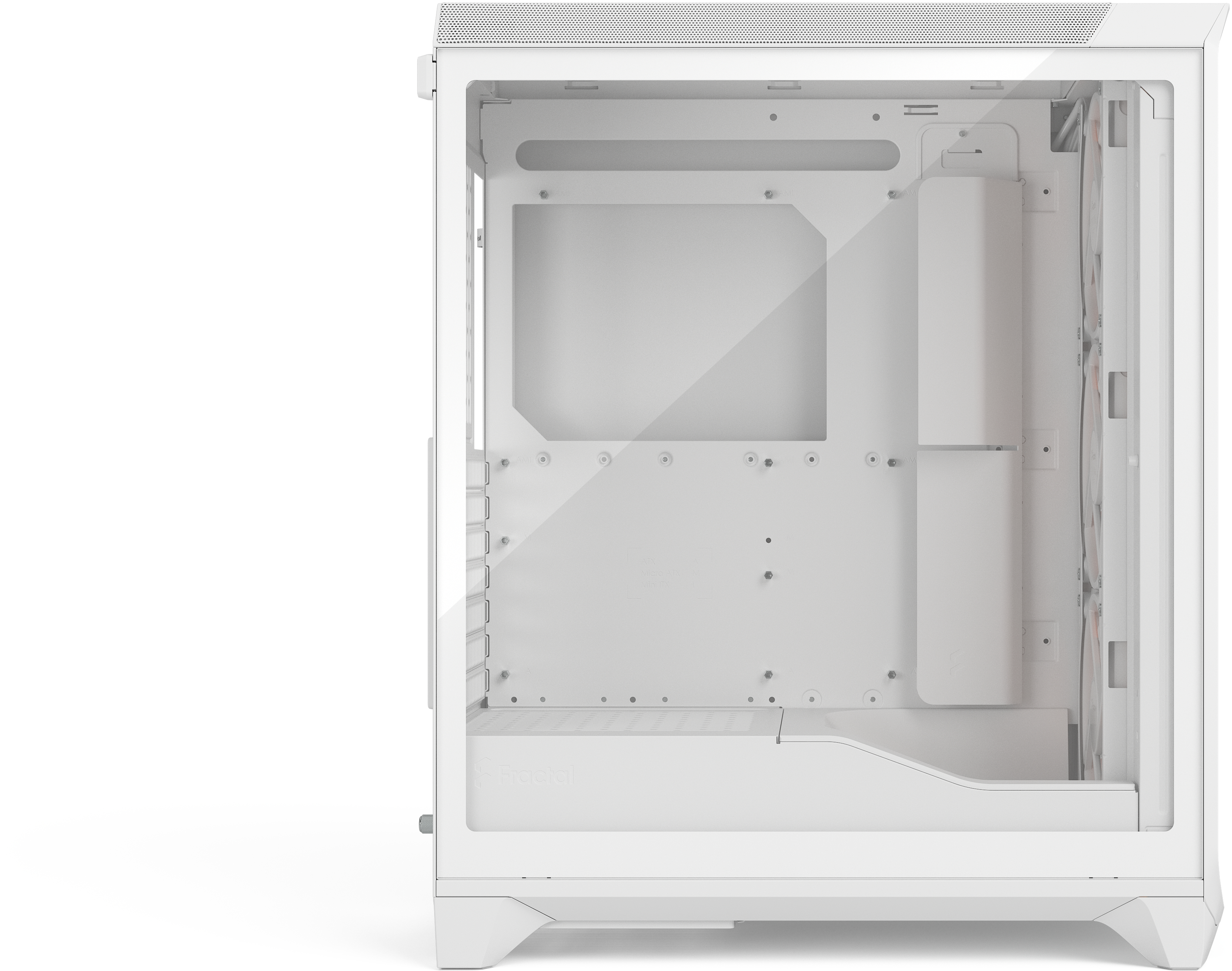 Fractal Design - Caixa E-ATX Fractal Design Meshify 3 Branca RGB TG Light Tint