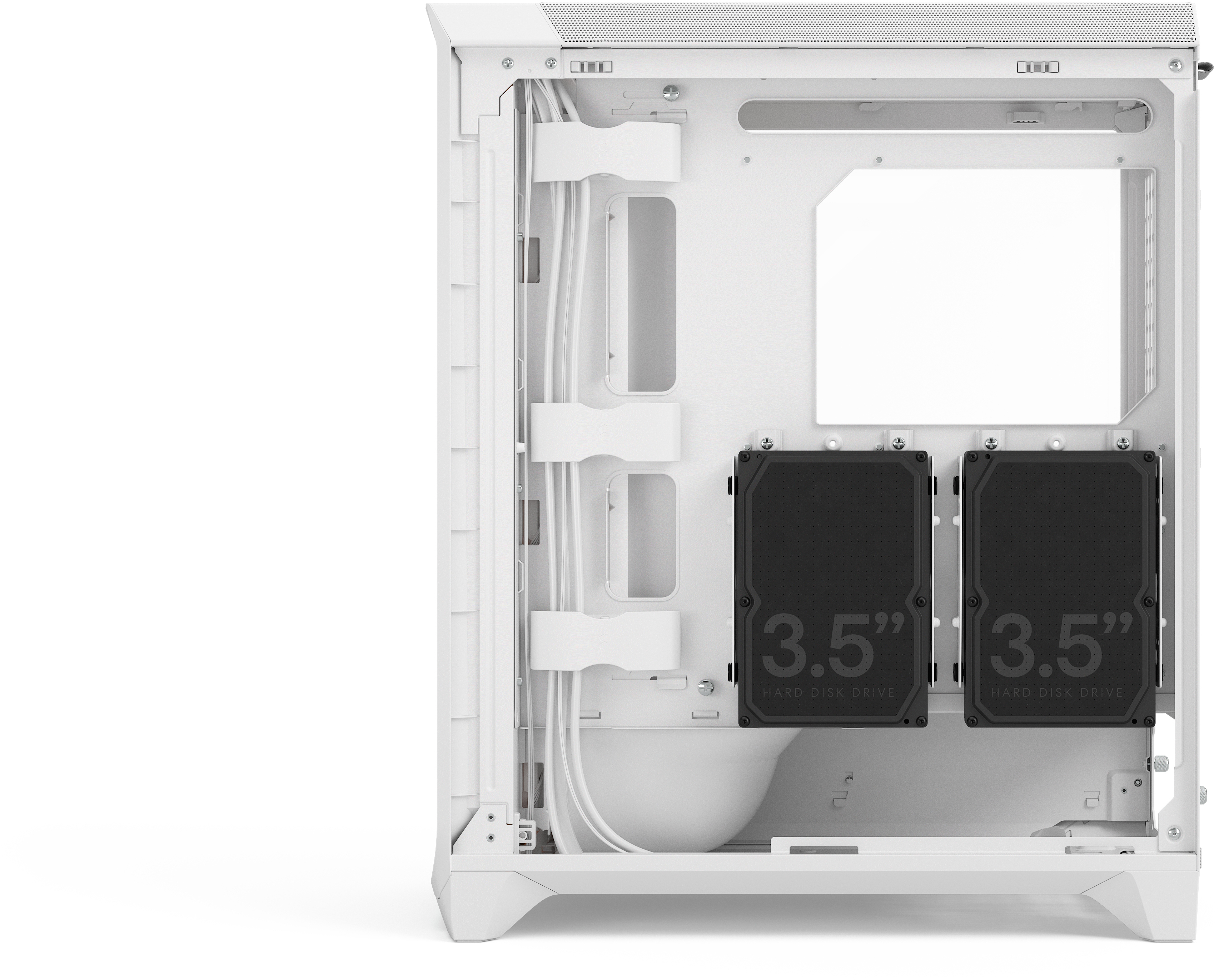 Fractal Design - Caixa E-ATX Fractal Design Meshify 3 Branca RGB TG Light Tint