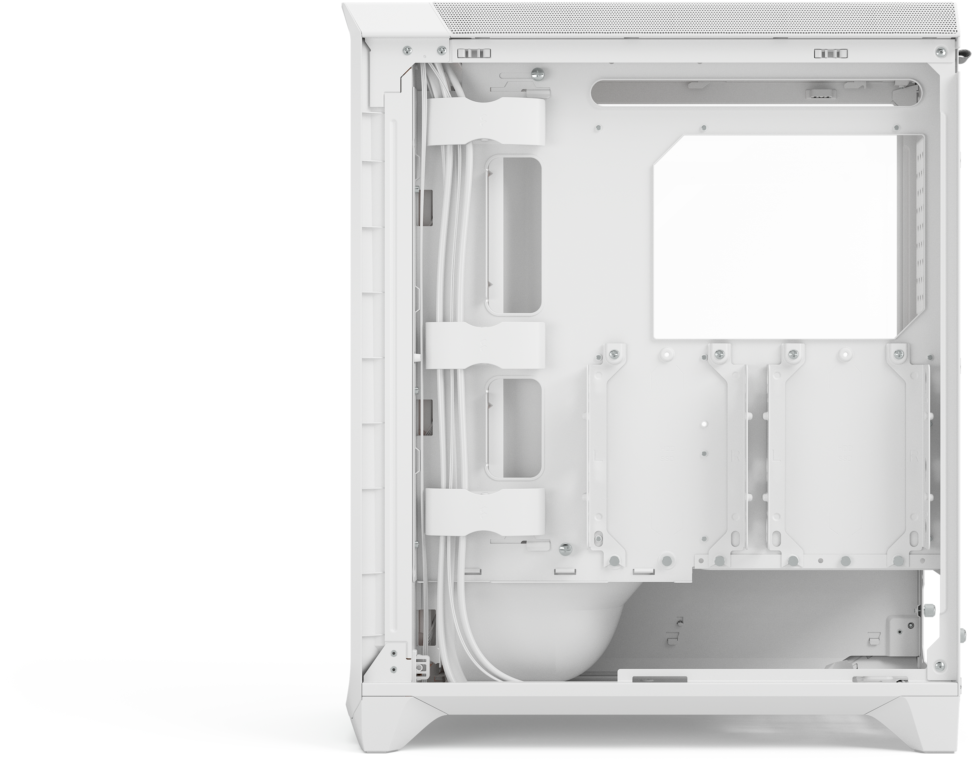 Fractal Design - Caixa E-ATX Fractal Design Meshify 3 Branca RGB TG Light Tint