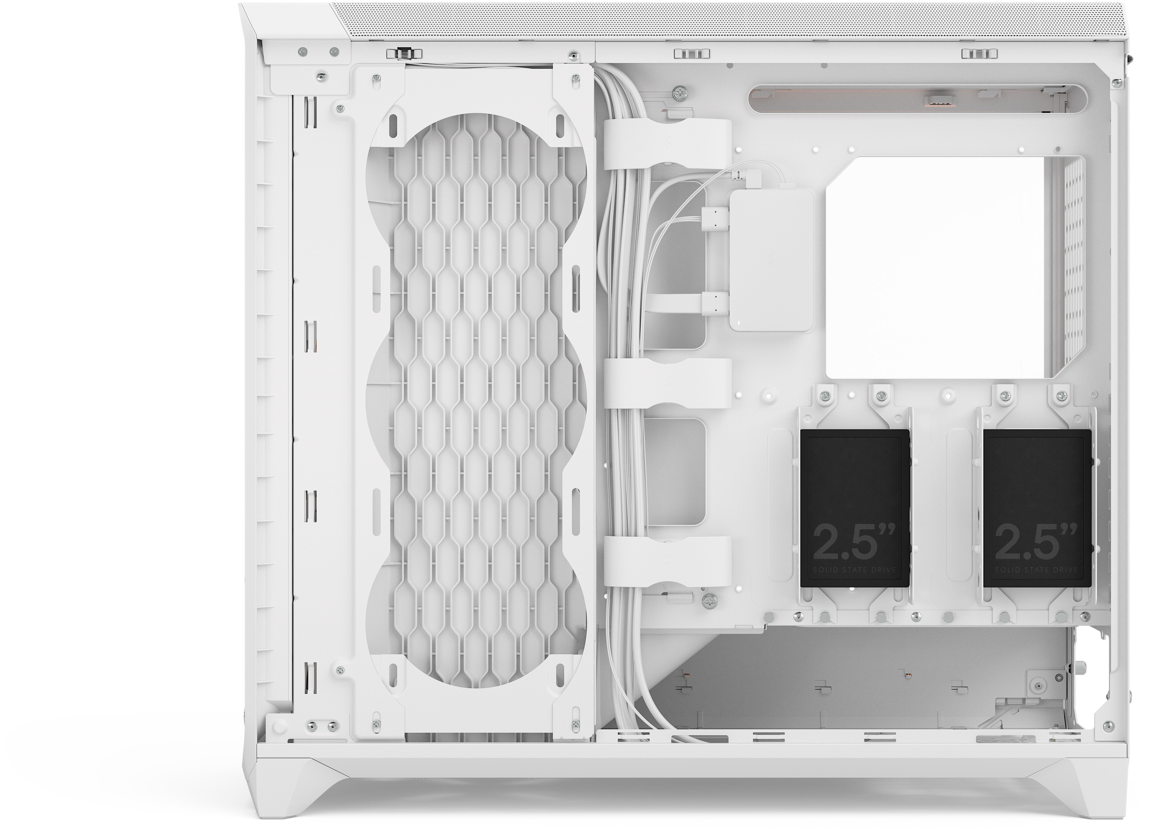 Fractal Design - Caixa E-ATX Fractal Design Meshify 3 XL Ambience Pro RGB Branca TG Clear Tint