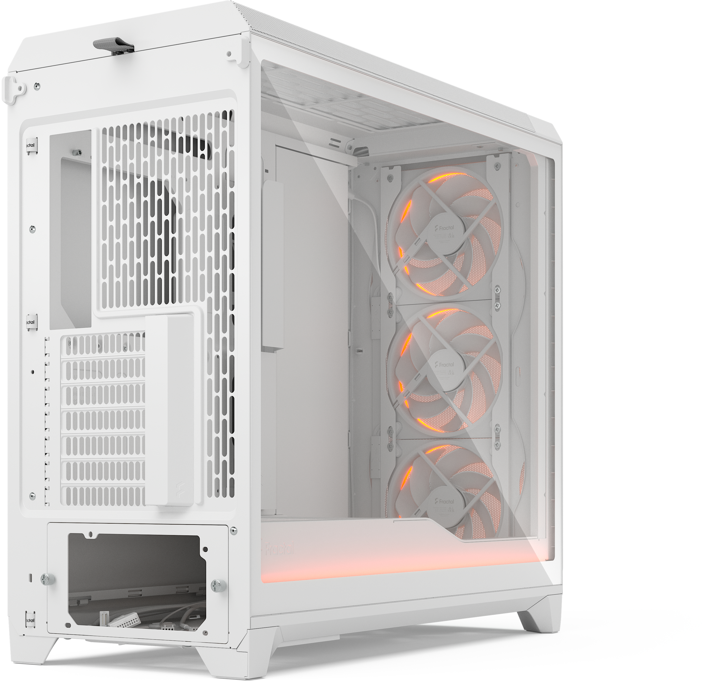 Fractal Design - Caixa E-ATX Fractal Design Meshify 3 XL Ambience Pro RGB Branca TG Clear Tint
