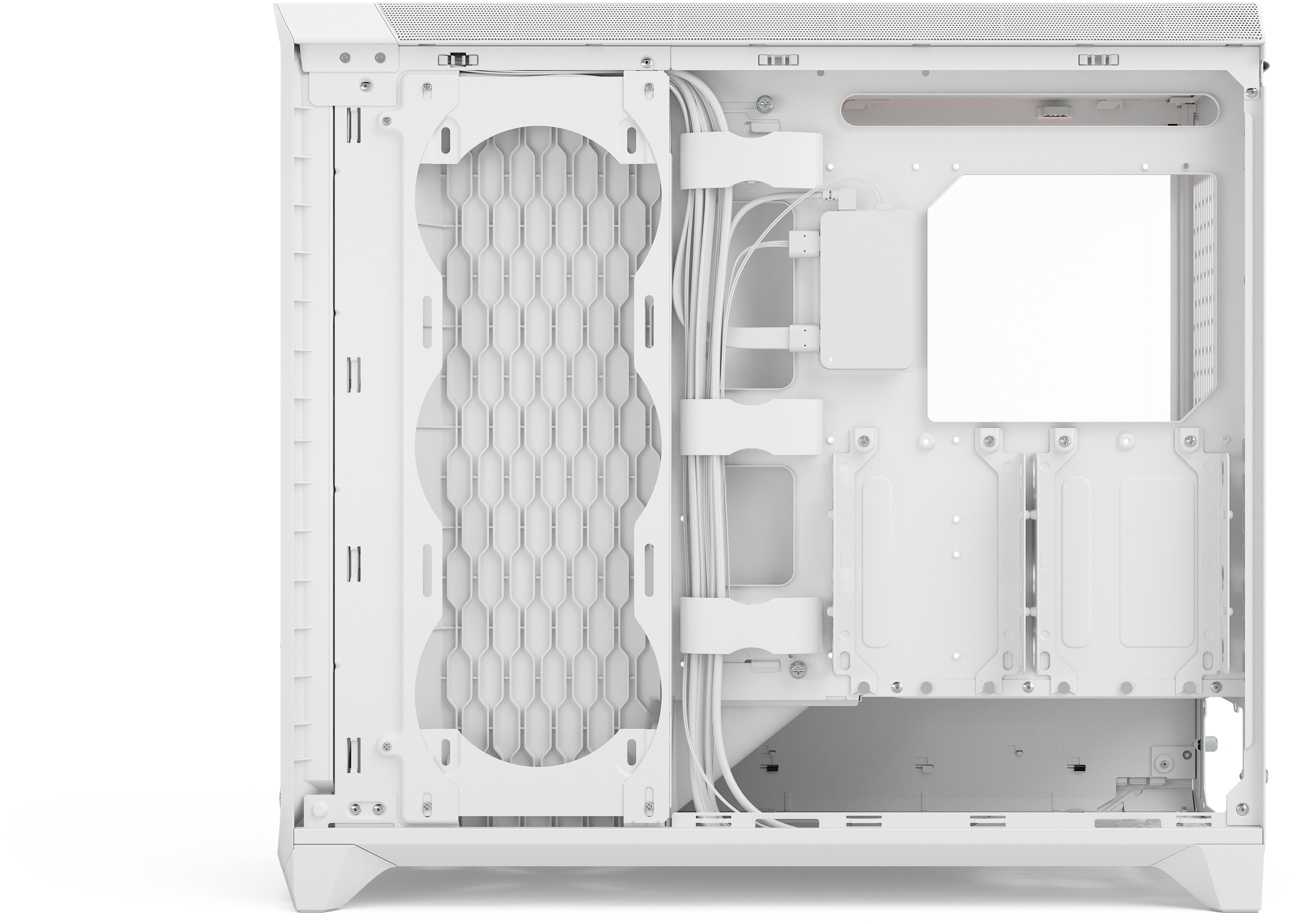 Fractal Design - Caixa E-ATX Fractal Design Meshify 3 XL Ambience Pro RGB Branca TG Clear Tint