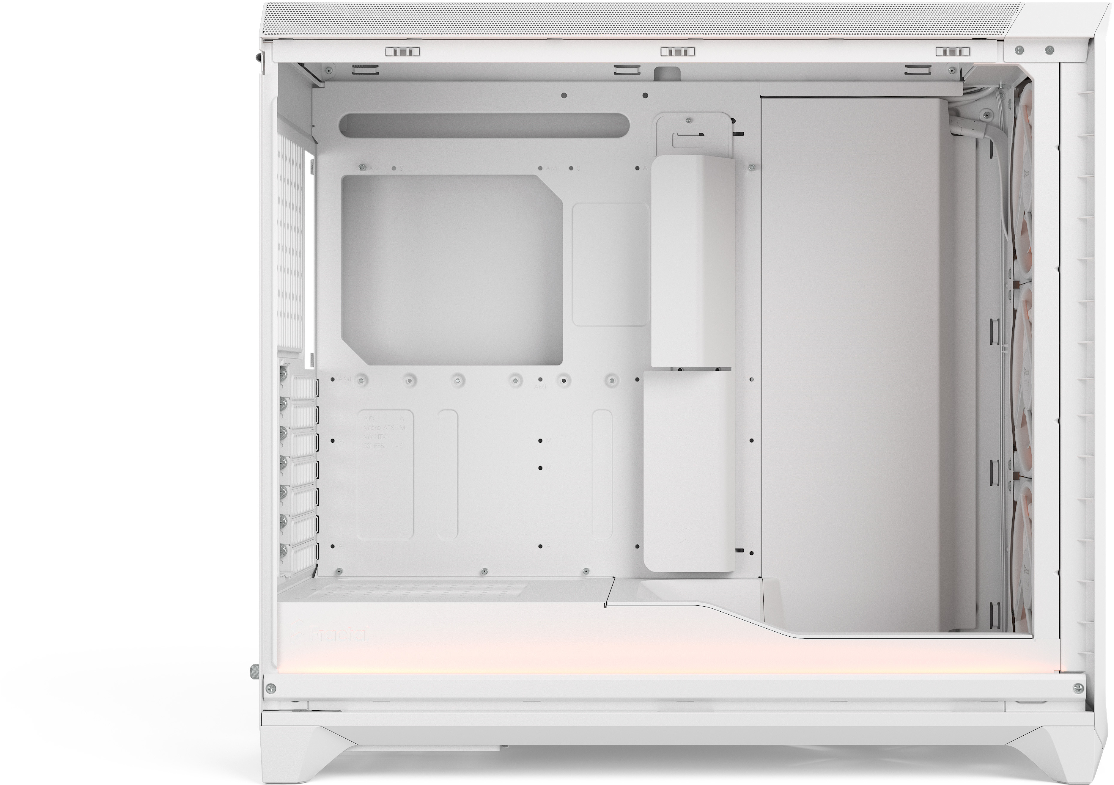 Fractal Design - Caixa E-ATX Fractal Design Meshify 3 XL Ambience Pro RGB Branca TG Clear Tint