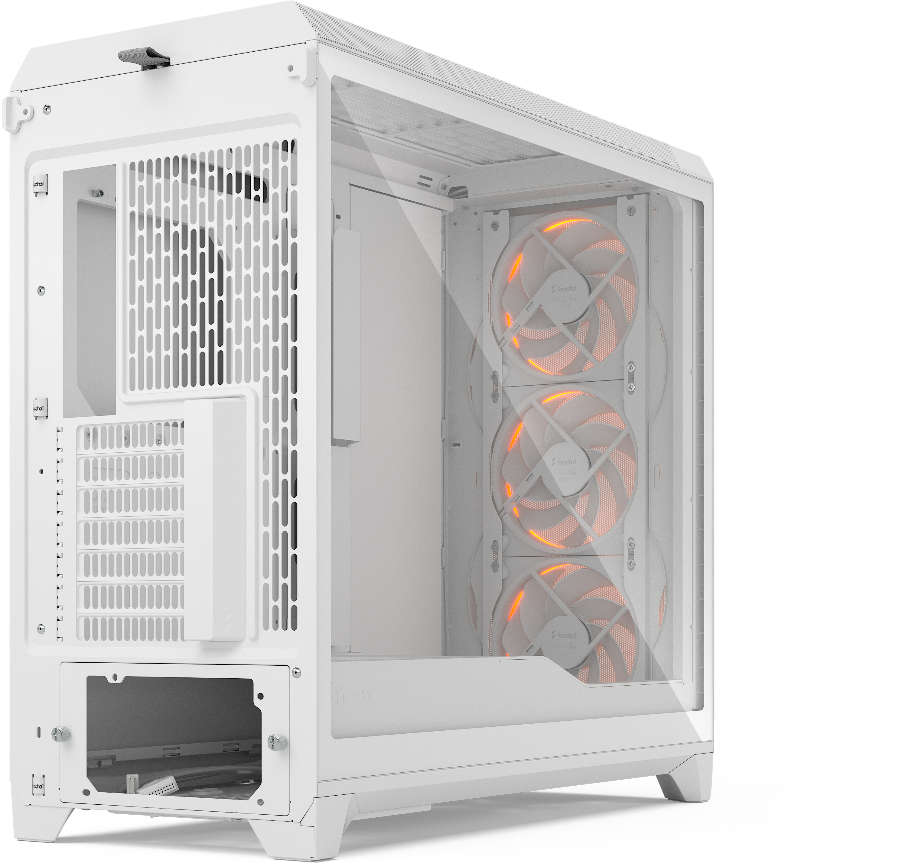 Fractal Design - Caixa E-ATX Fractal Design Meshify 3 XL RGB Branca TG Clear Tint