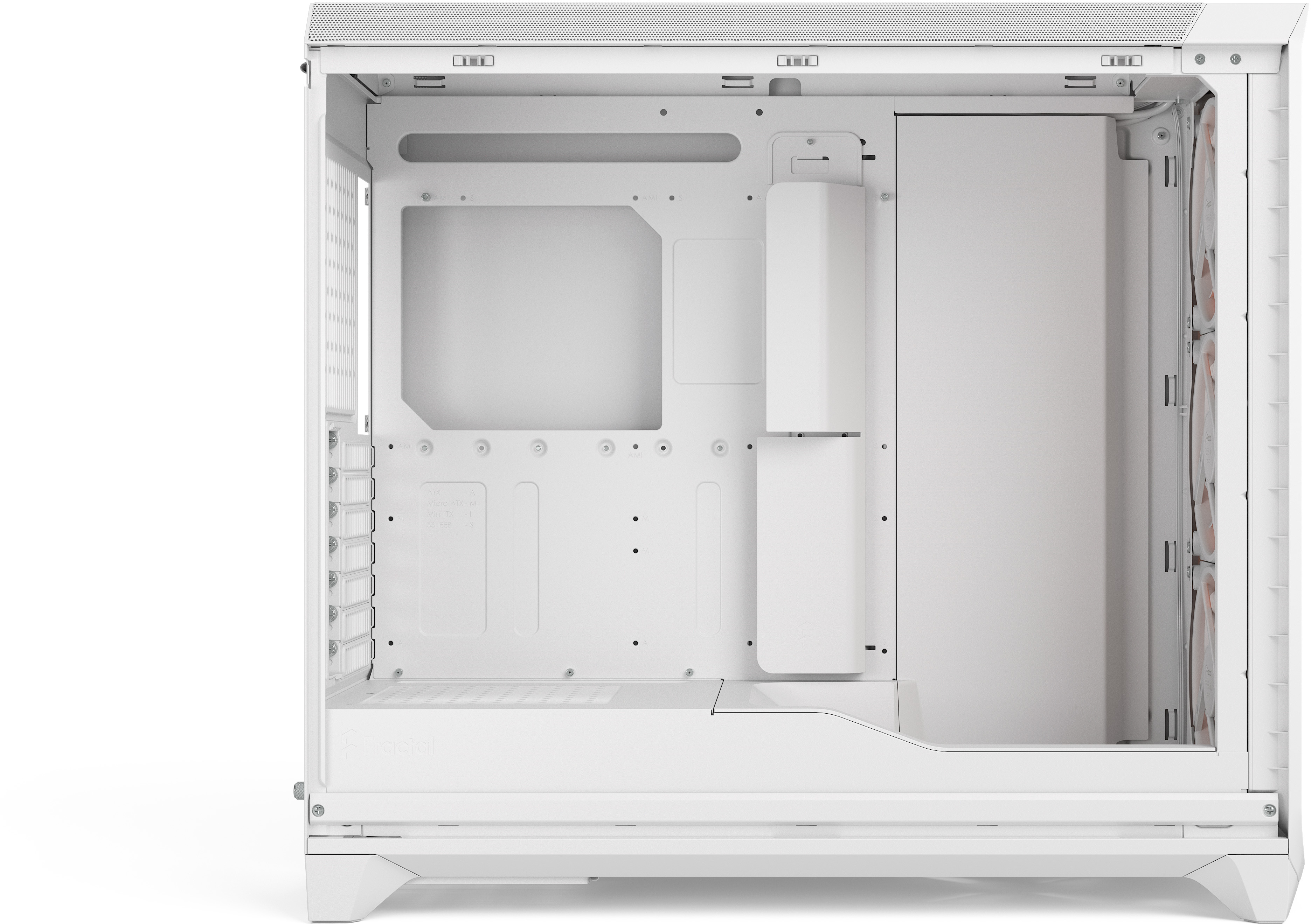 Fractal Design - Caixa E-ATX Fractal Design Meshify 3 XL RGB Branca TG Clear Tint