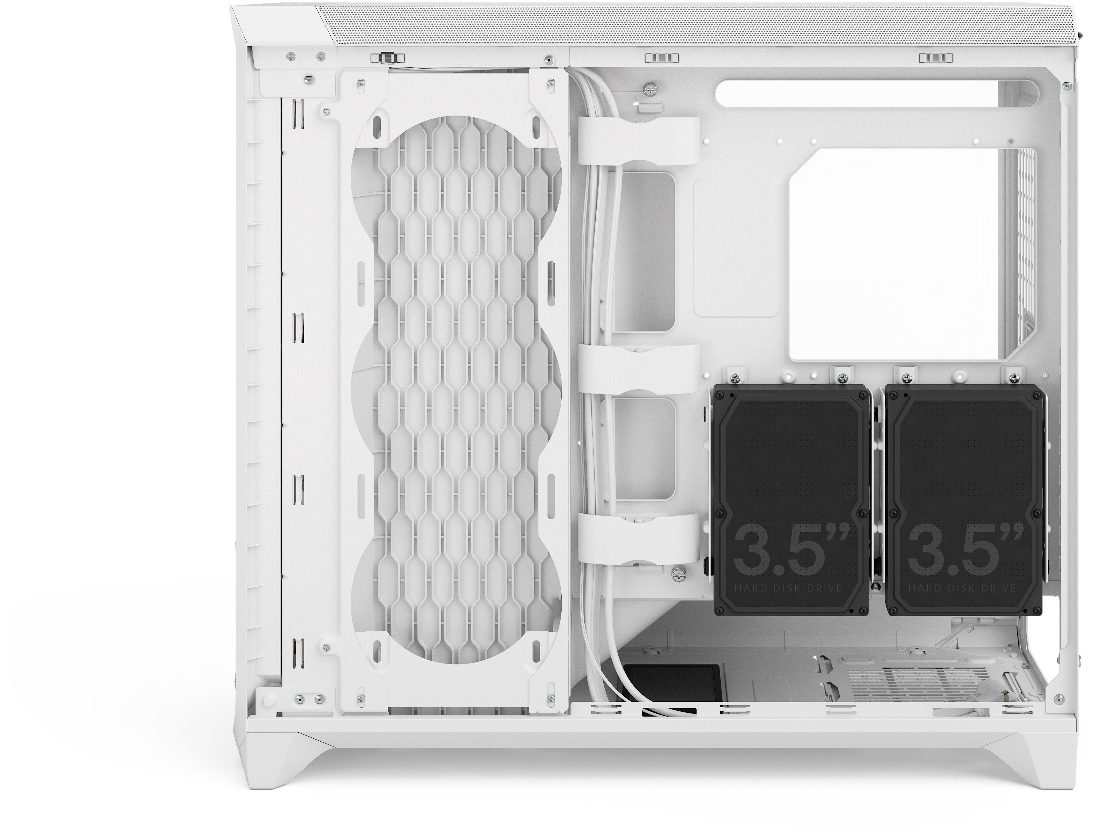Fractal Design - Caixa E-ATX Fractal Design Meshify 3 XL RGB Branca TG Clear Tint