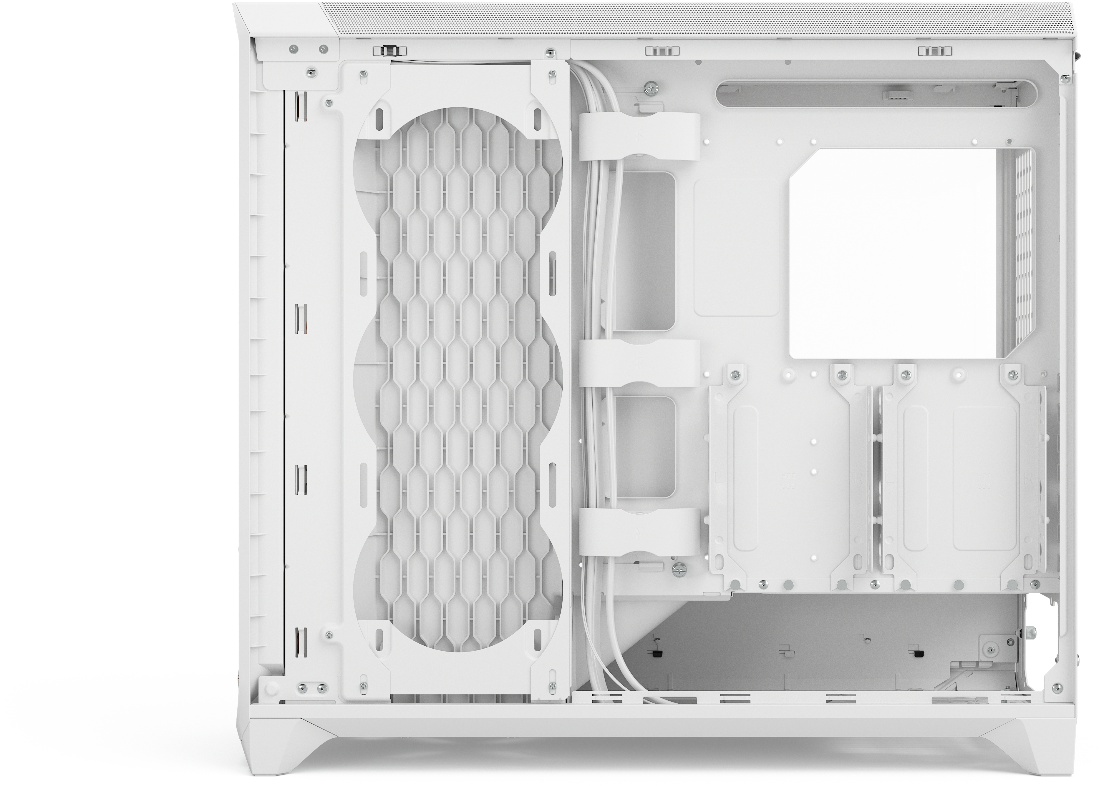 Fractal Design - Caixa E-ATX Fractal Design Meshify 3 XL RGB Branca TG Clear Tint