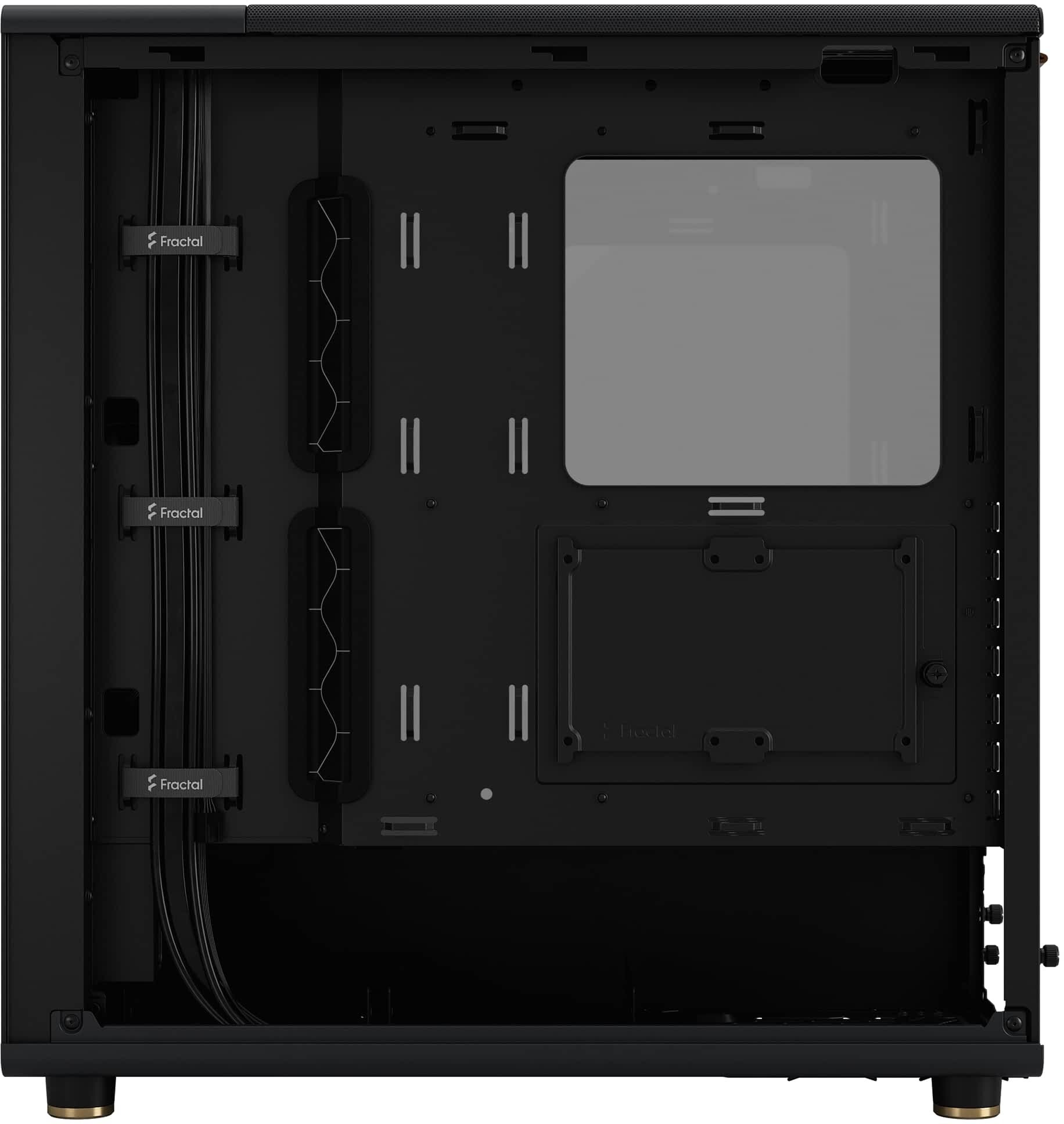 Fractal Design - Caixa ATX Fractal Design North Black Carbon TG