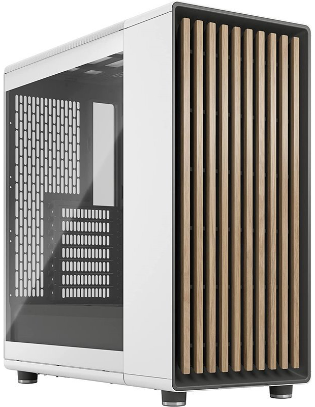 Fractal Design - Caixa ATX Fractal Design North White Cristal TG