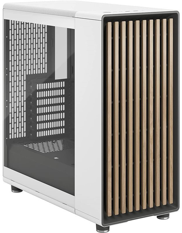 Fractal Design - Caixa ATX Fractal Design North White Cristal TG