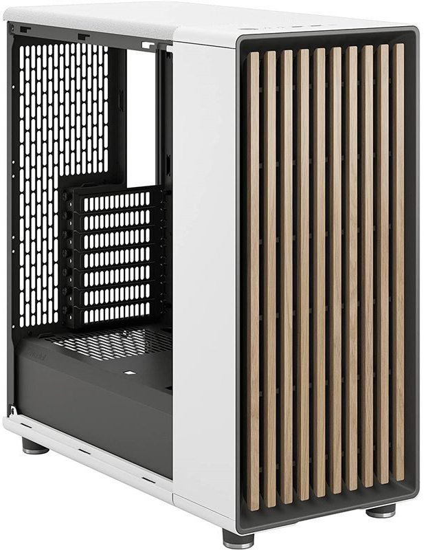 Fractal Design - Caixa ATX Fractal Design North White Cristal TG