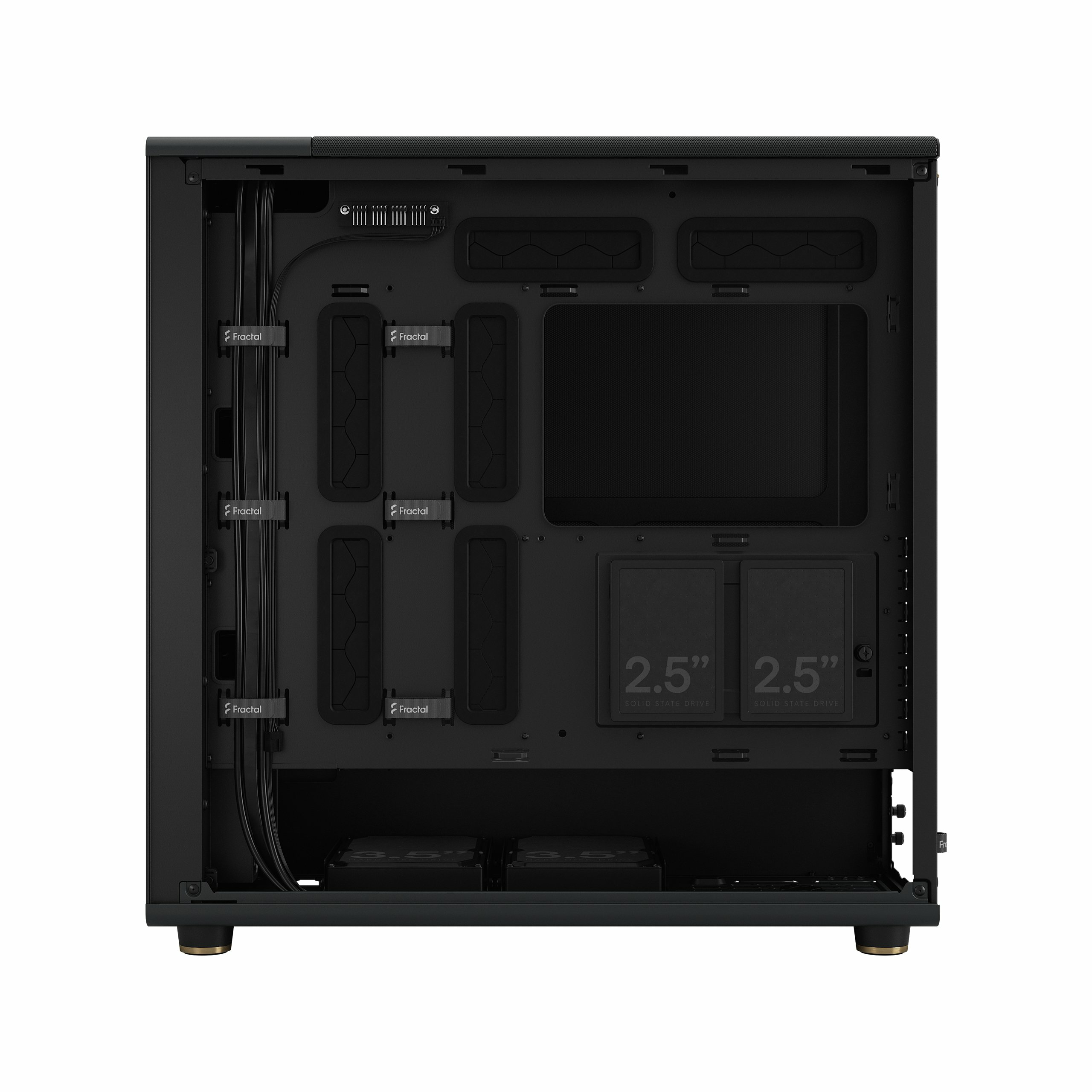 Fractal Design - Caixa E-ATX Fractal Design North Xl Charcoal Black