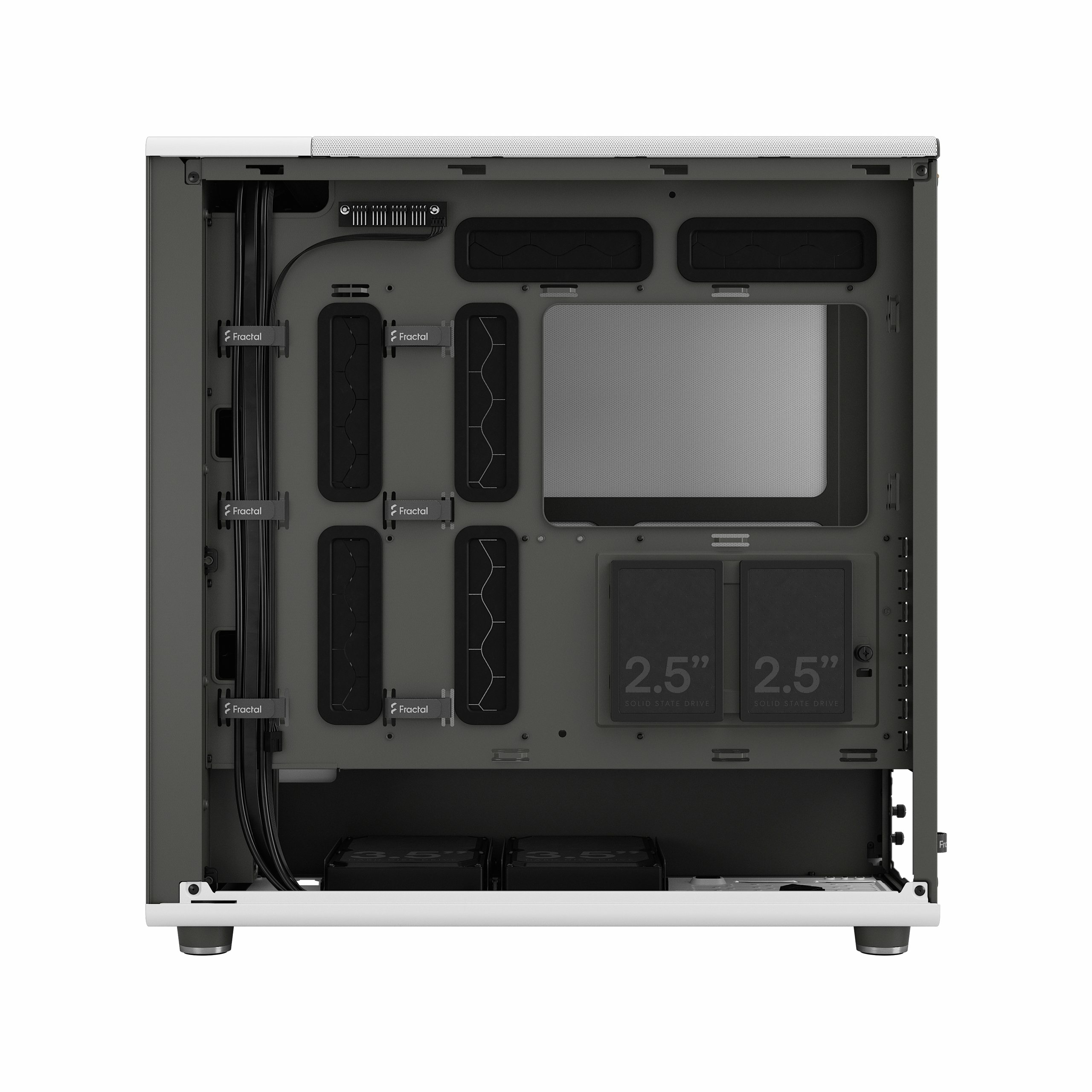 Fractal Design - Caixa E-ATX Fractal Design North XL Chalk White