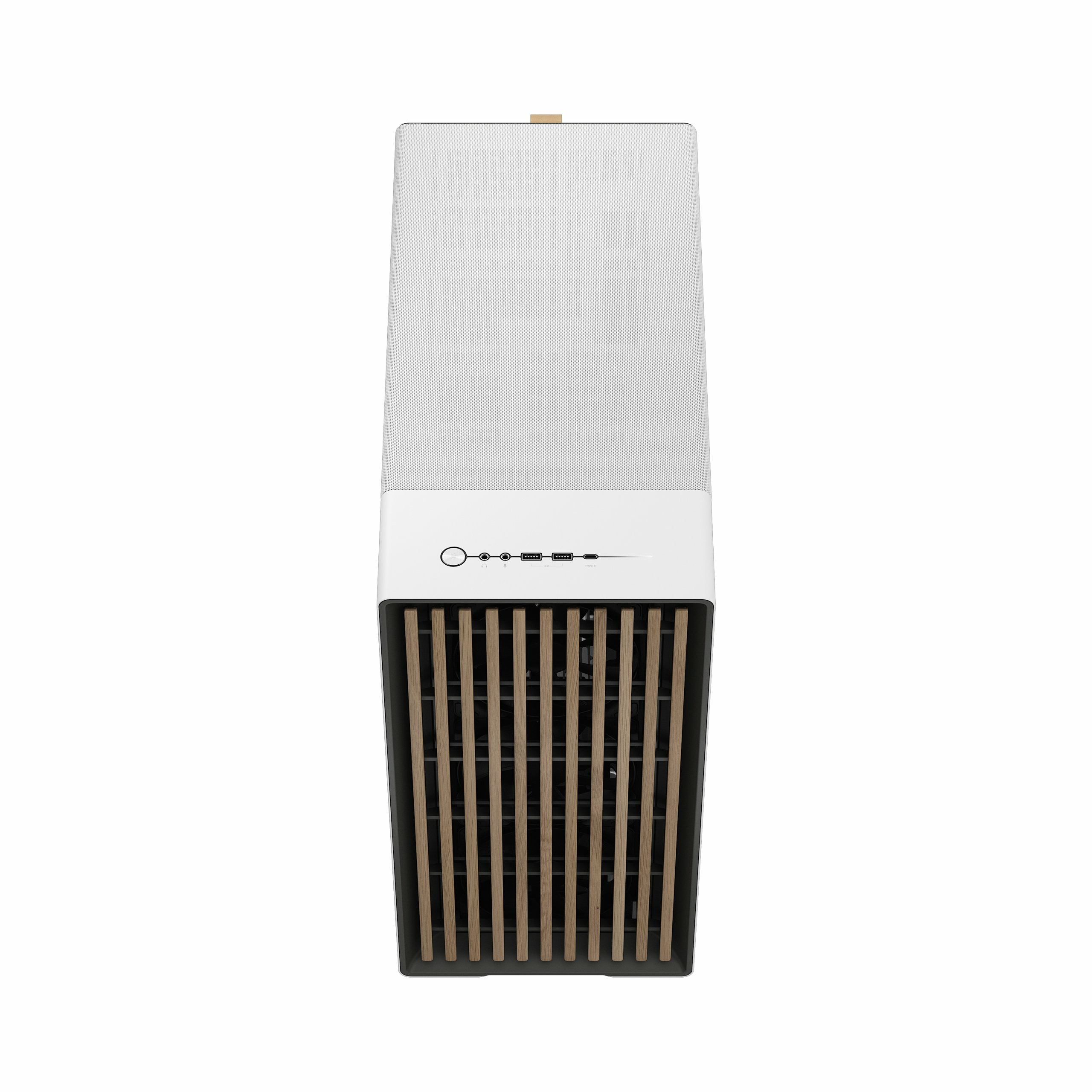 Fractal Design - Caixa E-ATX Fractal Design North XL Chalk White TG Clear