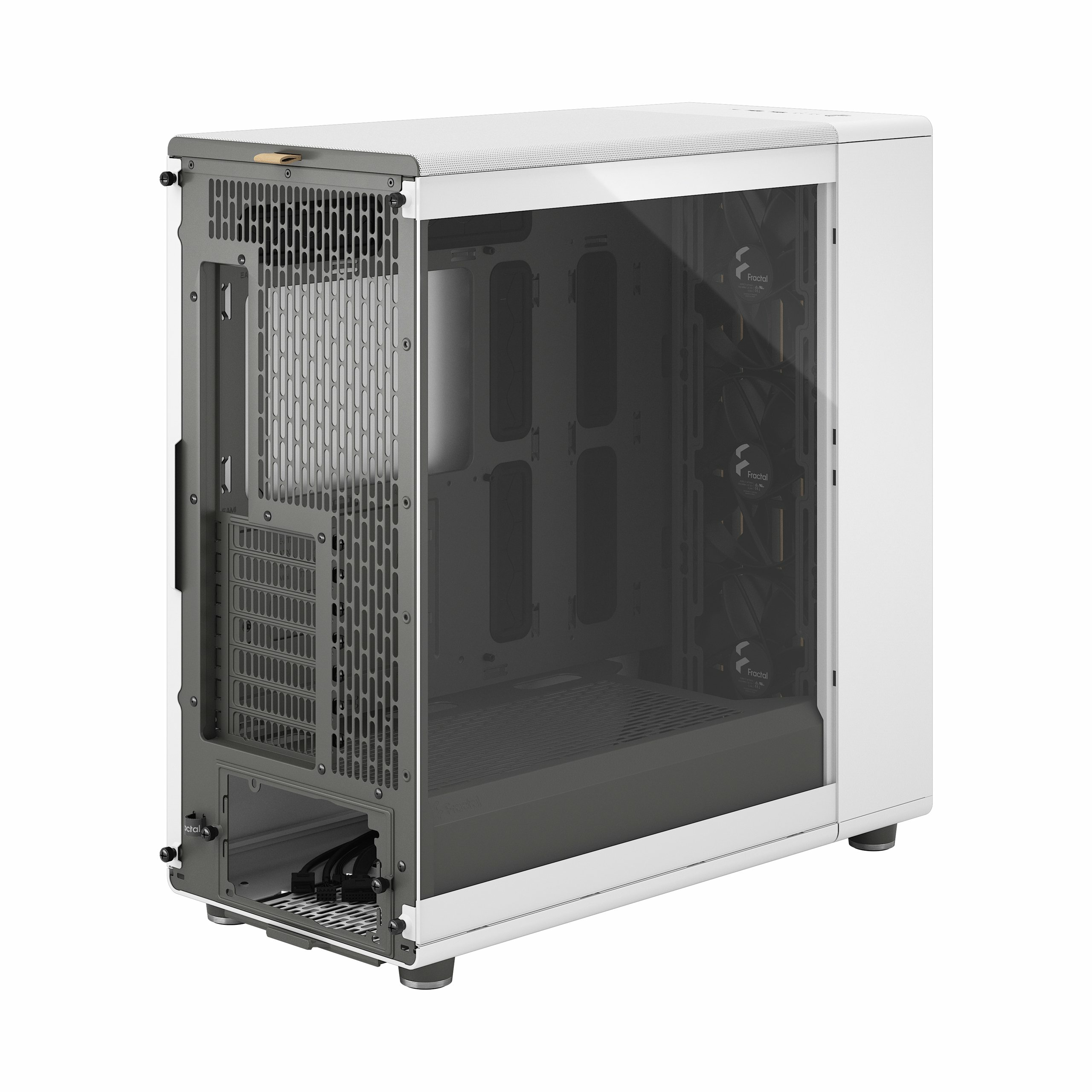 Fractal Design - Caixa E-ATX Fractal Design North XL Chalk White TG Clear