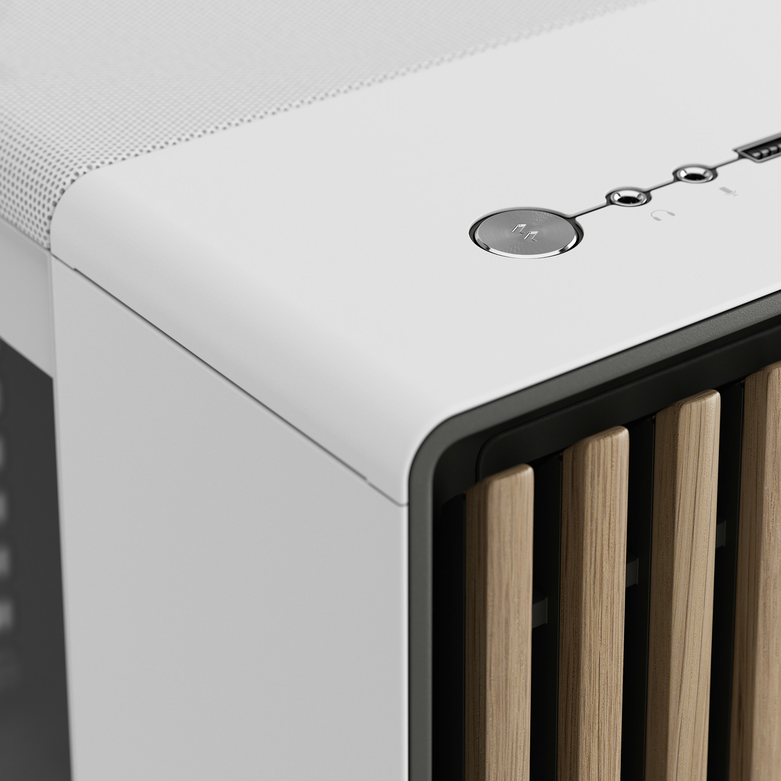 Fractal Design - Caixa E-ATX Fractal Design North XL Chalk White TG Clear