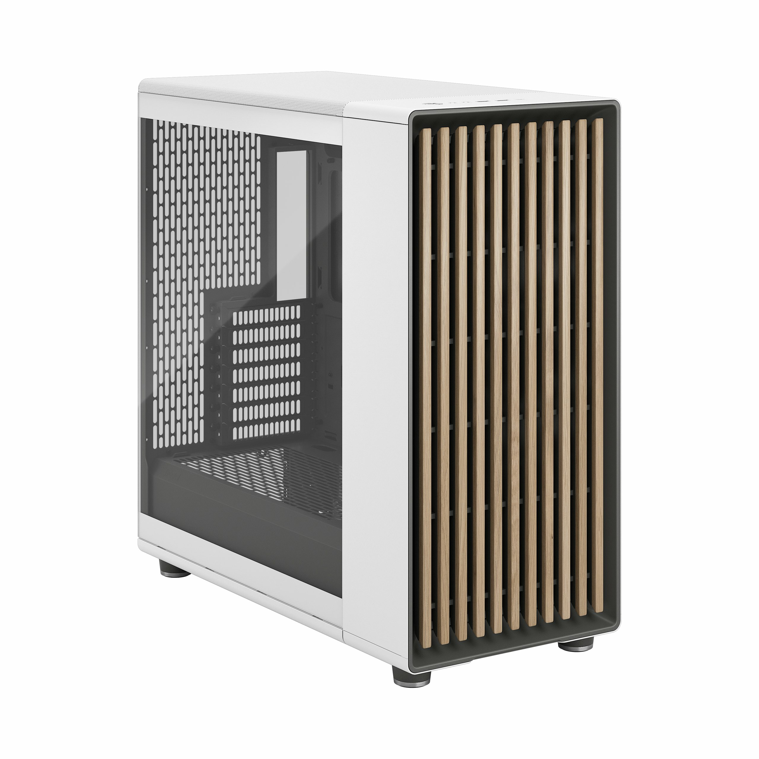 Fractal Design - Caixa E-ATX Fractal Design North XL Chalk White TG Clear