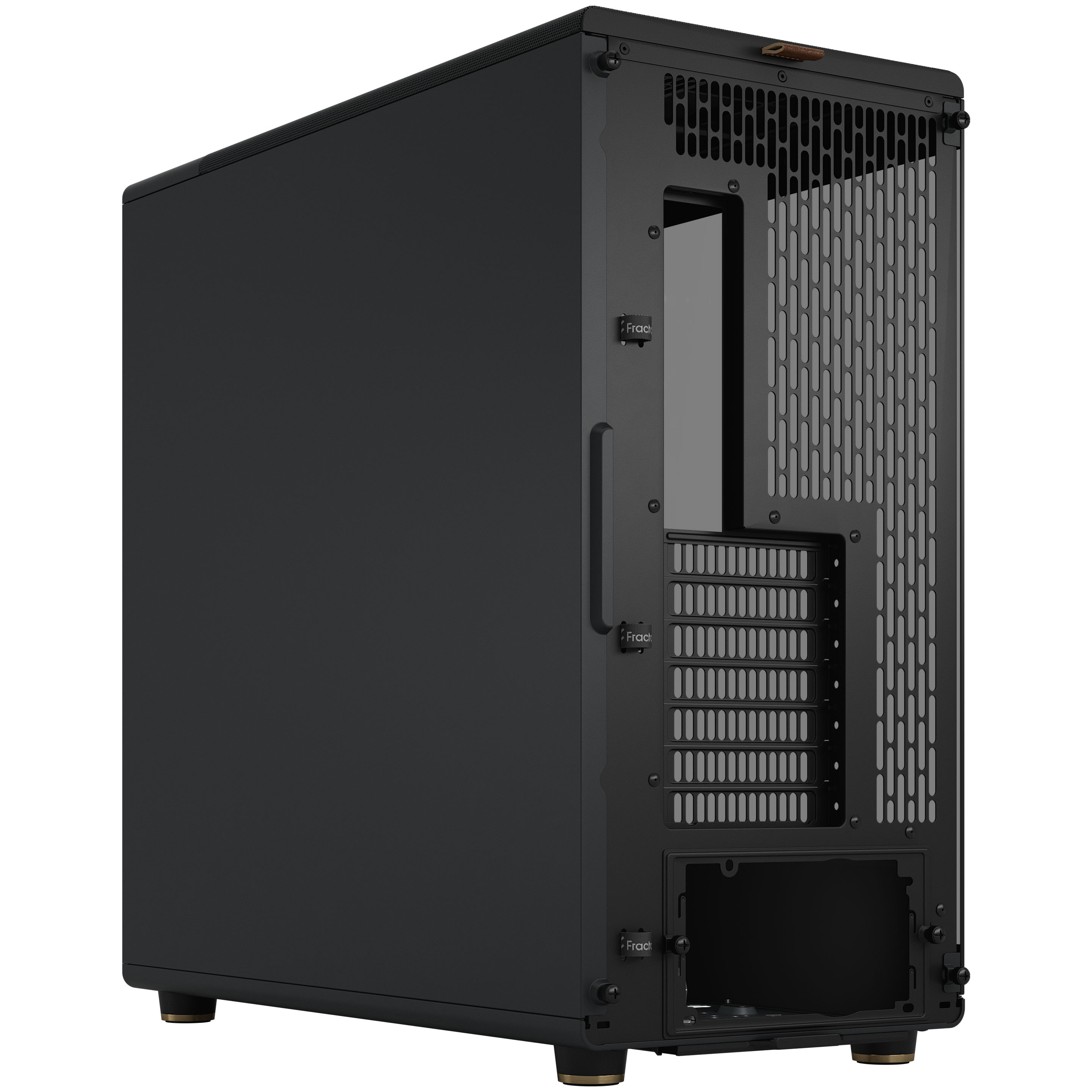 Fractal Design - Caixa E-ATX Fractal Design North XL Chalk Black TG Clear Reverse Connector