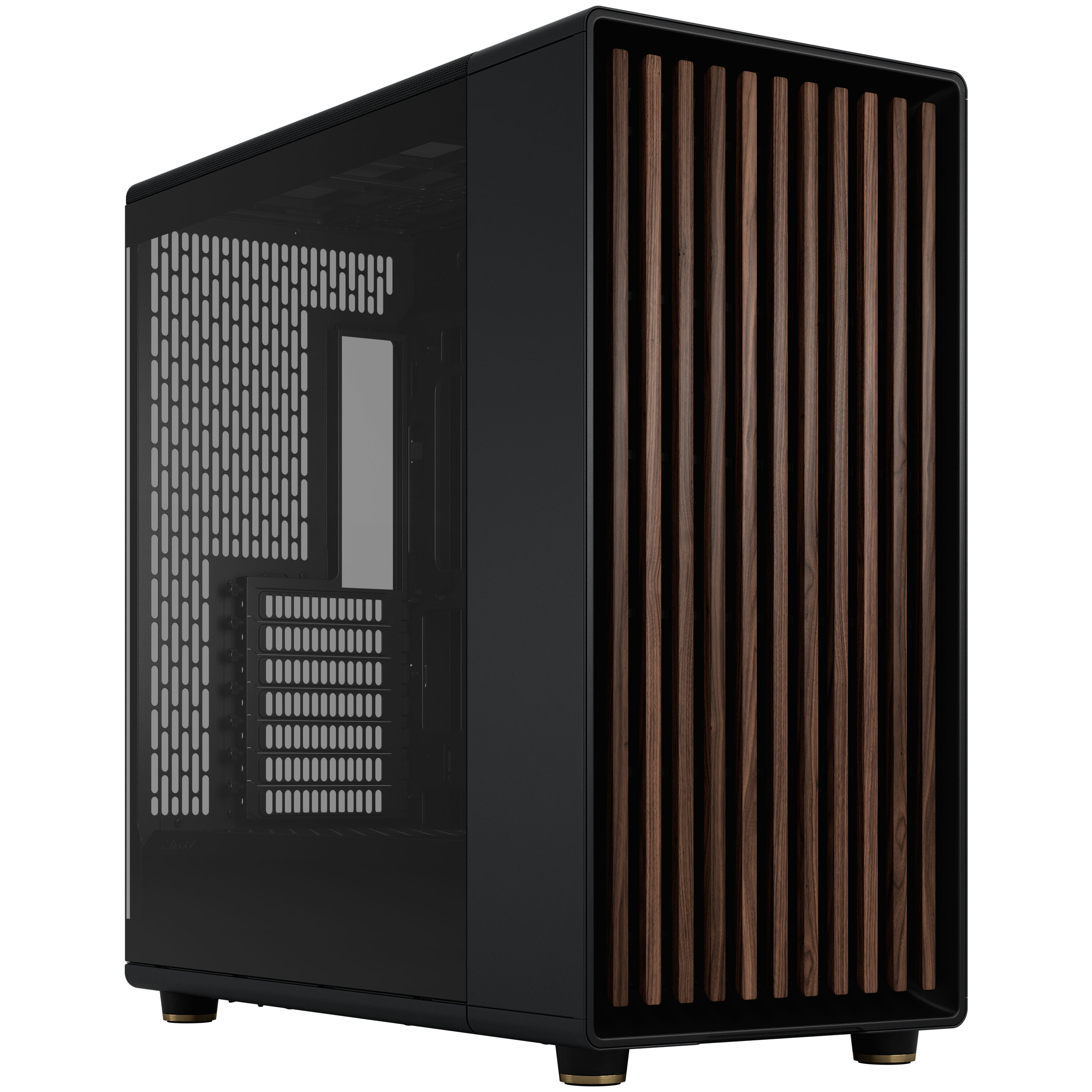 Picture of Picture of Caixa E-ATX Fractal Design North XL Chalk Black TG Clear Reverse Connector