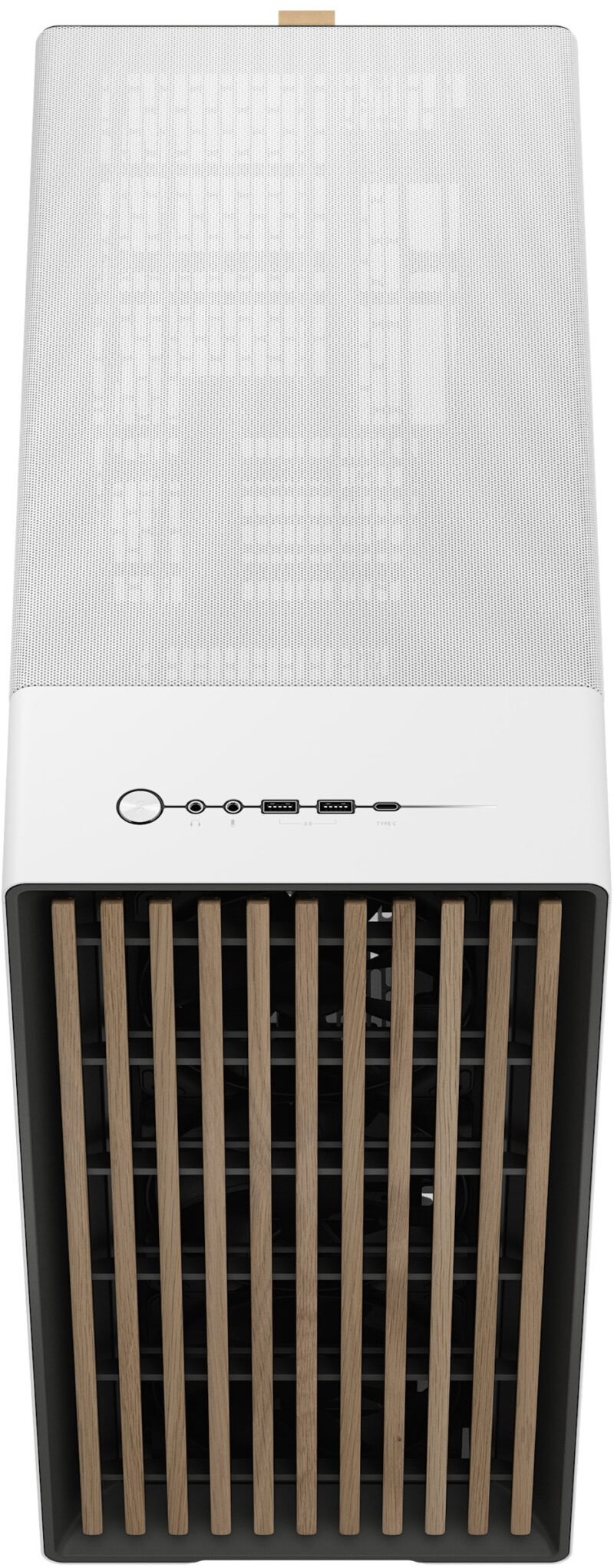 Fractal Design - Caixa E-ATX Fractal Design North XL Chalk White TG Clear Reverse Connector