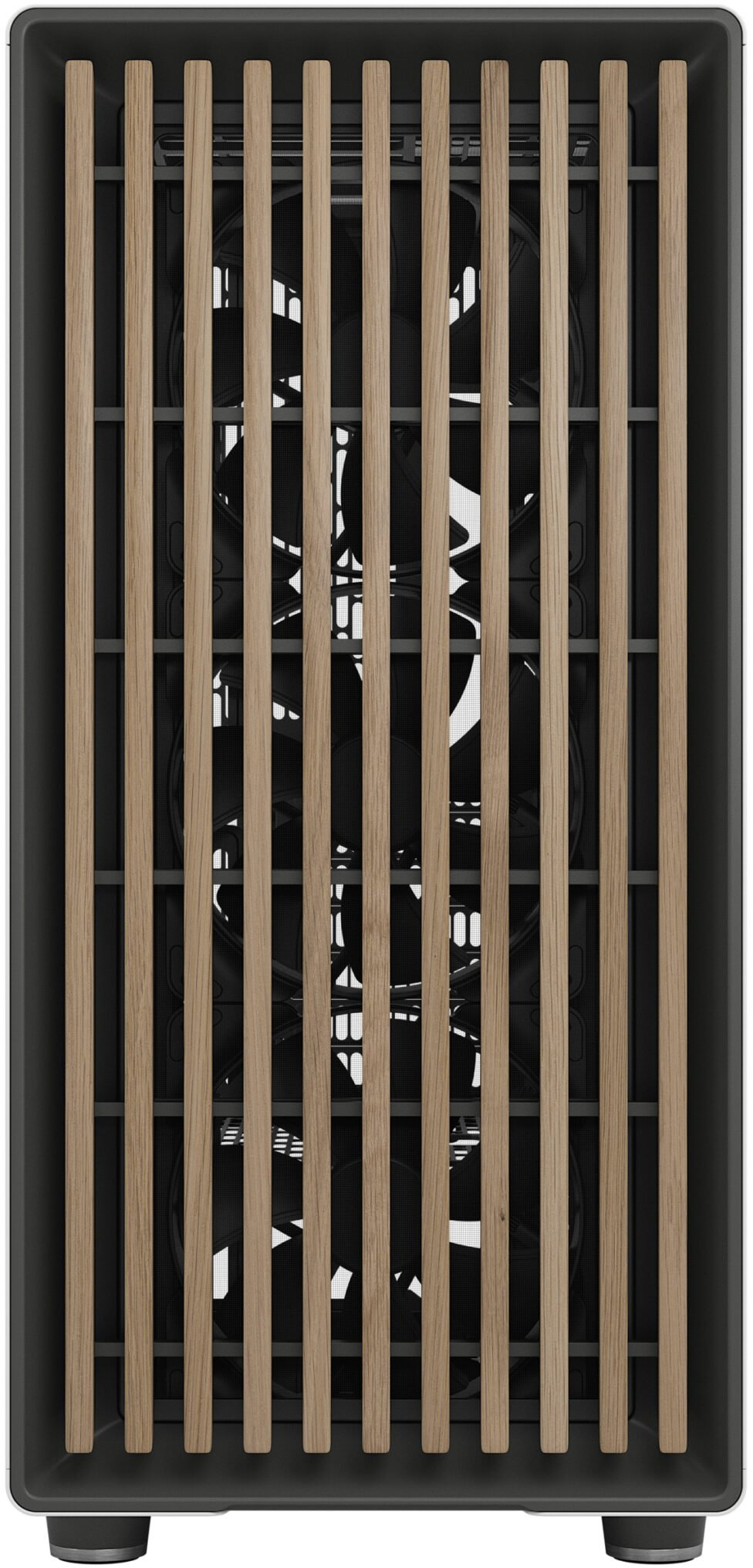 Fractal Design - Caixa E-ATX Fractal Design North XL Chalk White TG Clear Reverse Connector