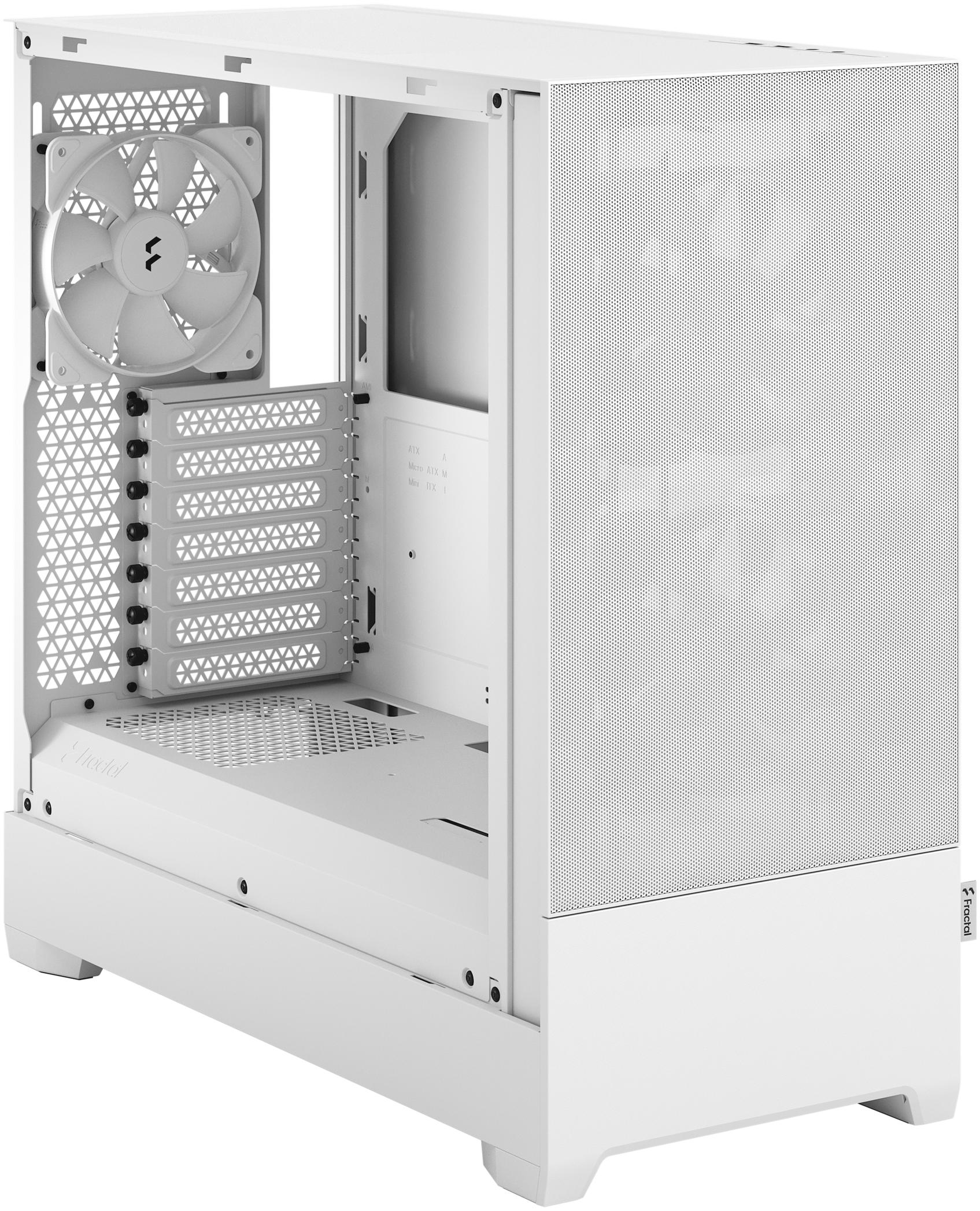 Fractal Design - Caixa ATX Fractal Design Pop Air White TG Clear Tint