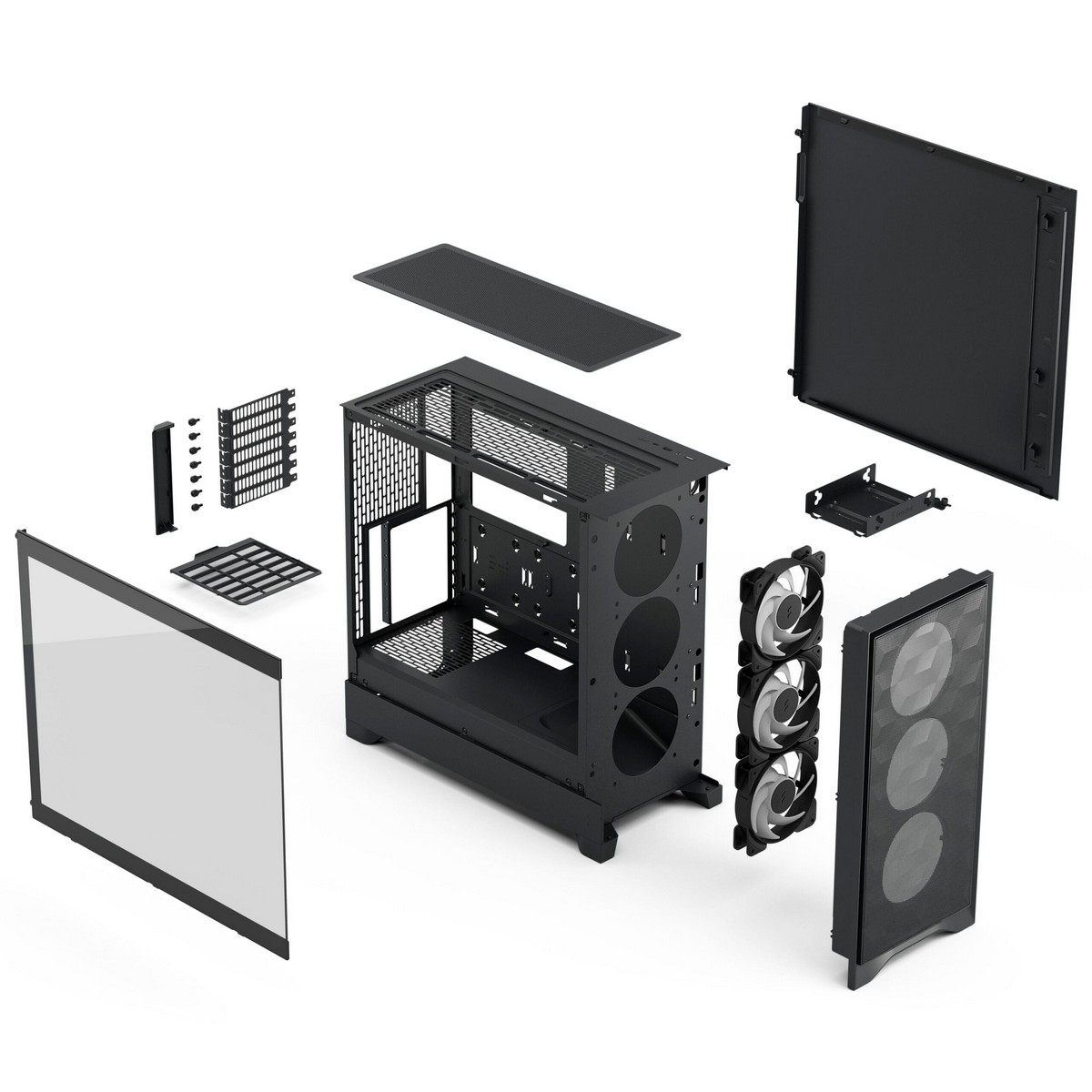 Fractal Design - Caixa ATX Fractal Design Pop 2 Air Black TG RGB