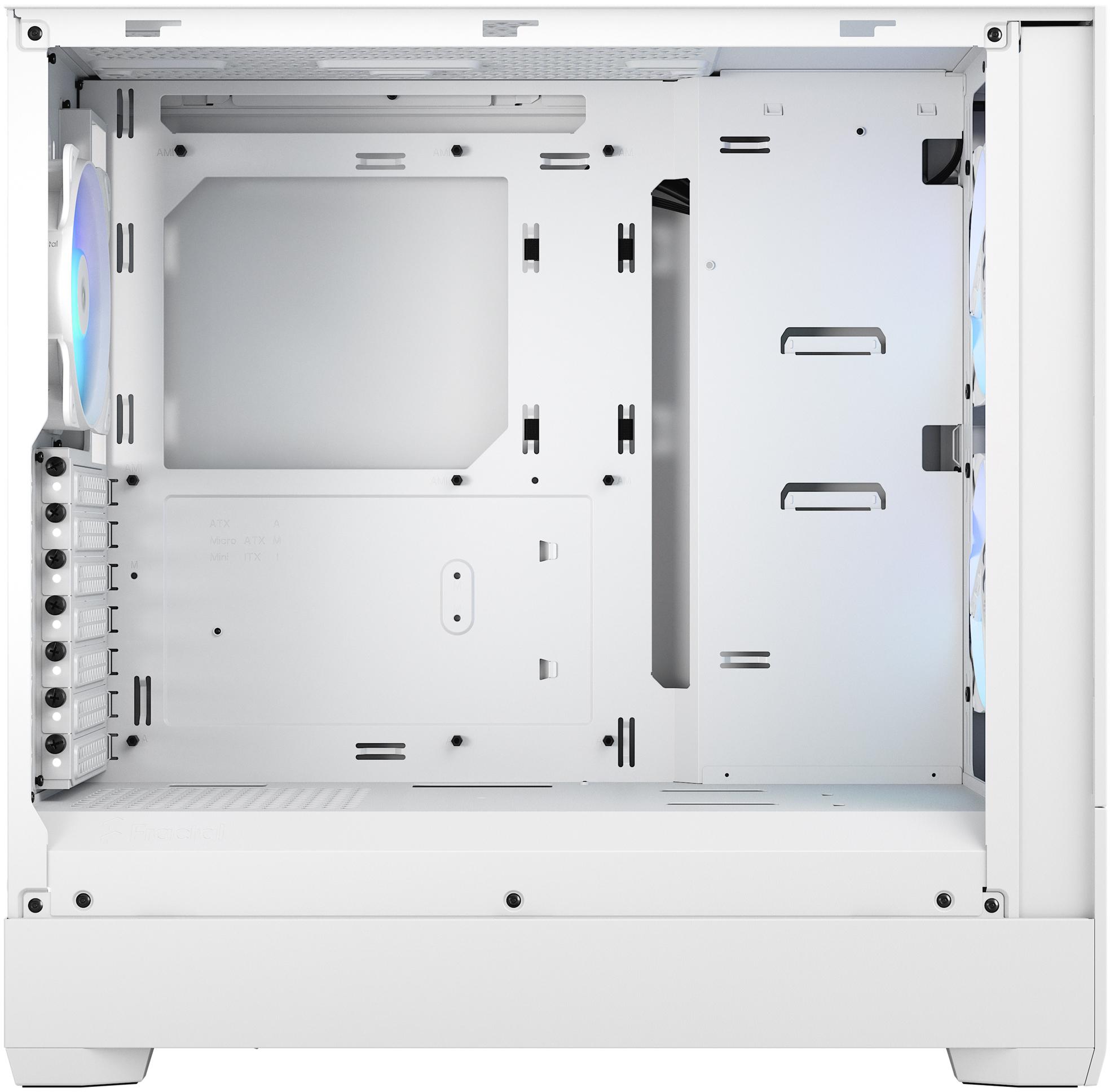 Picture of Picture of Caixa ATX Fractal Design Pop Air RGB White TG Clear Tint