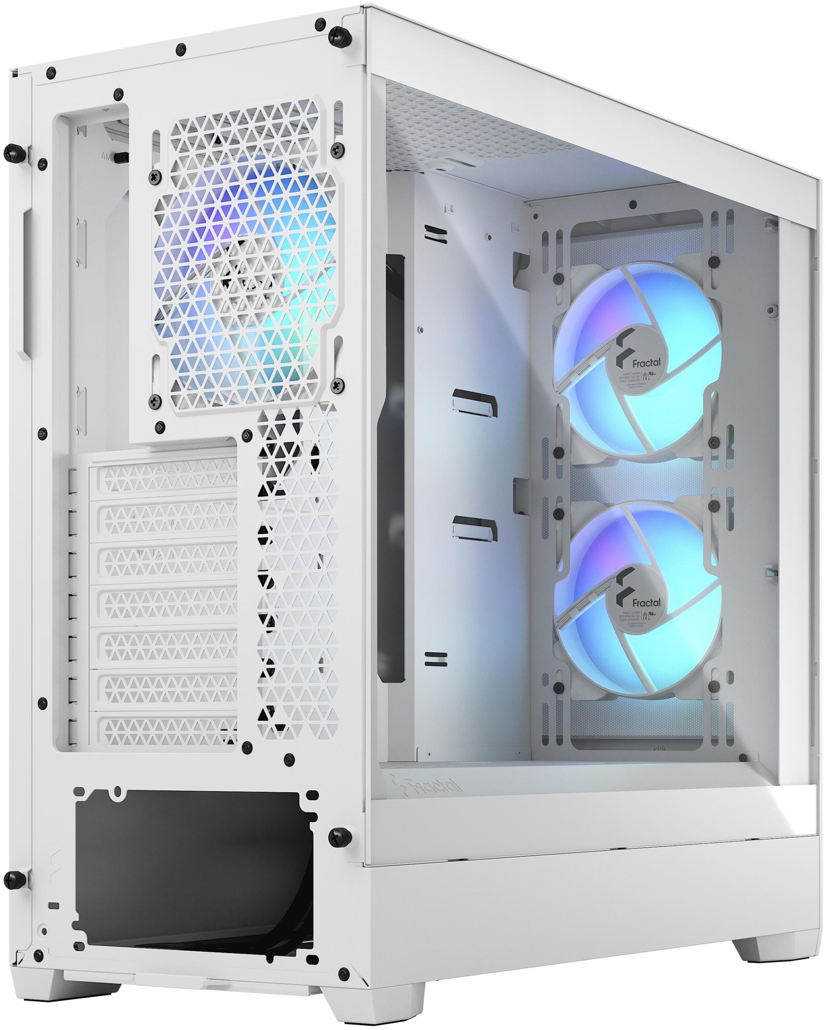 Fractal Design - Caixa ATX Fractal Design Pop Air RGB White TG Clear Tint