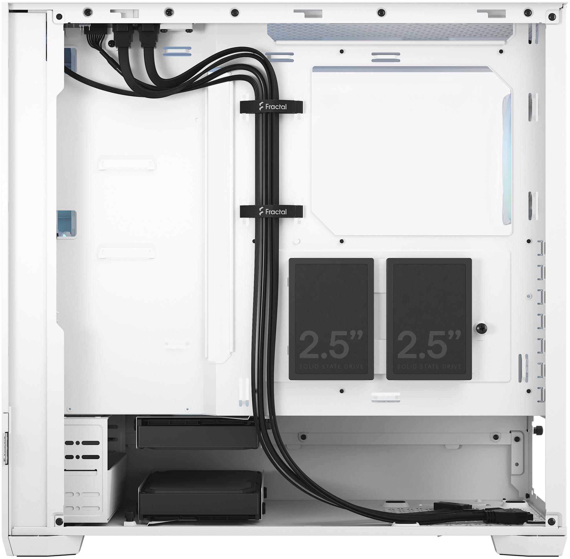 Fractal Design - Caixa ATX Fractal Design Pop Air RGB White TG Clear Tint