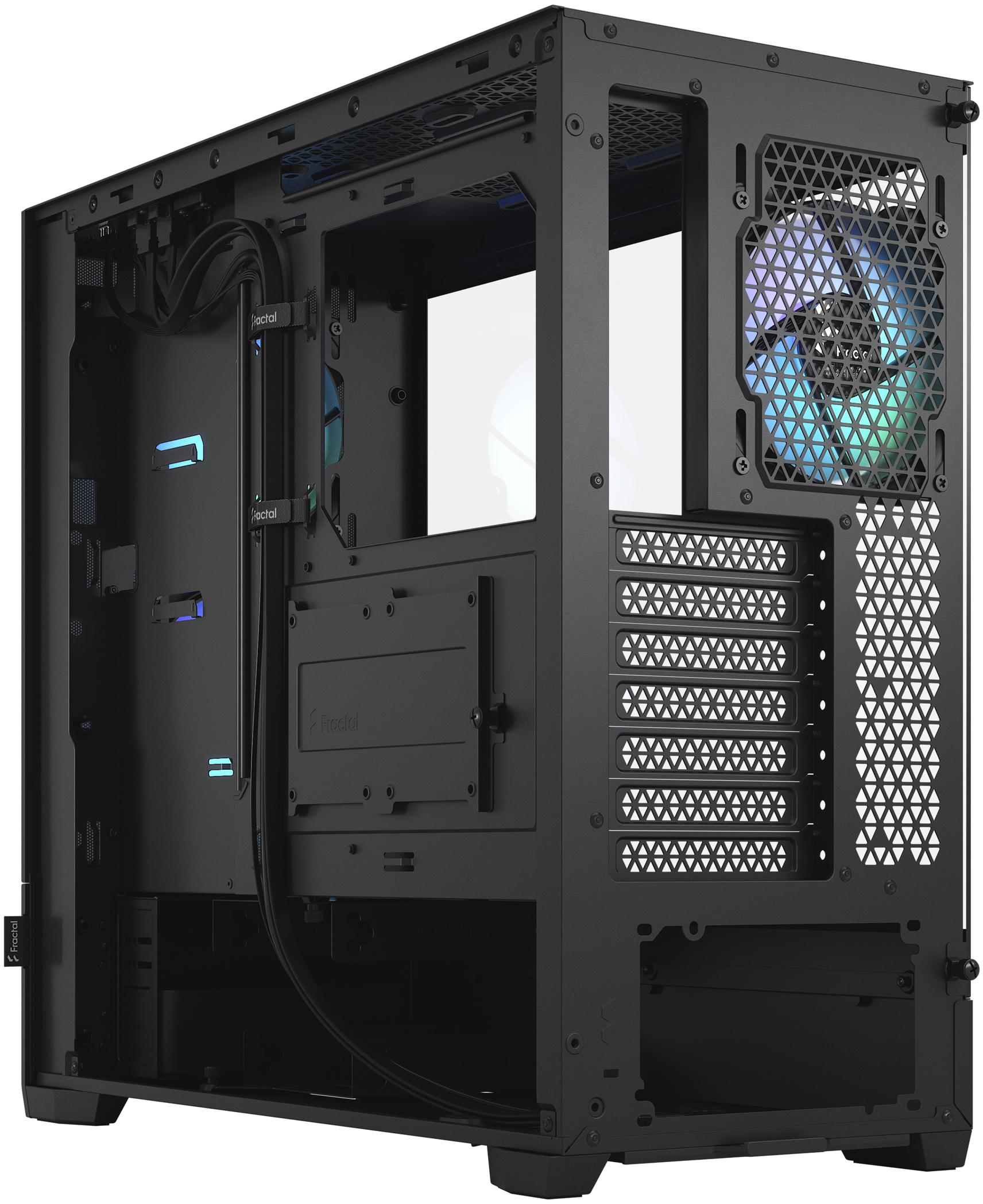 Fractal Design - Caixa ATX Fractal Design Pop Air RGB Black TG Clear Tint