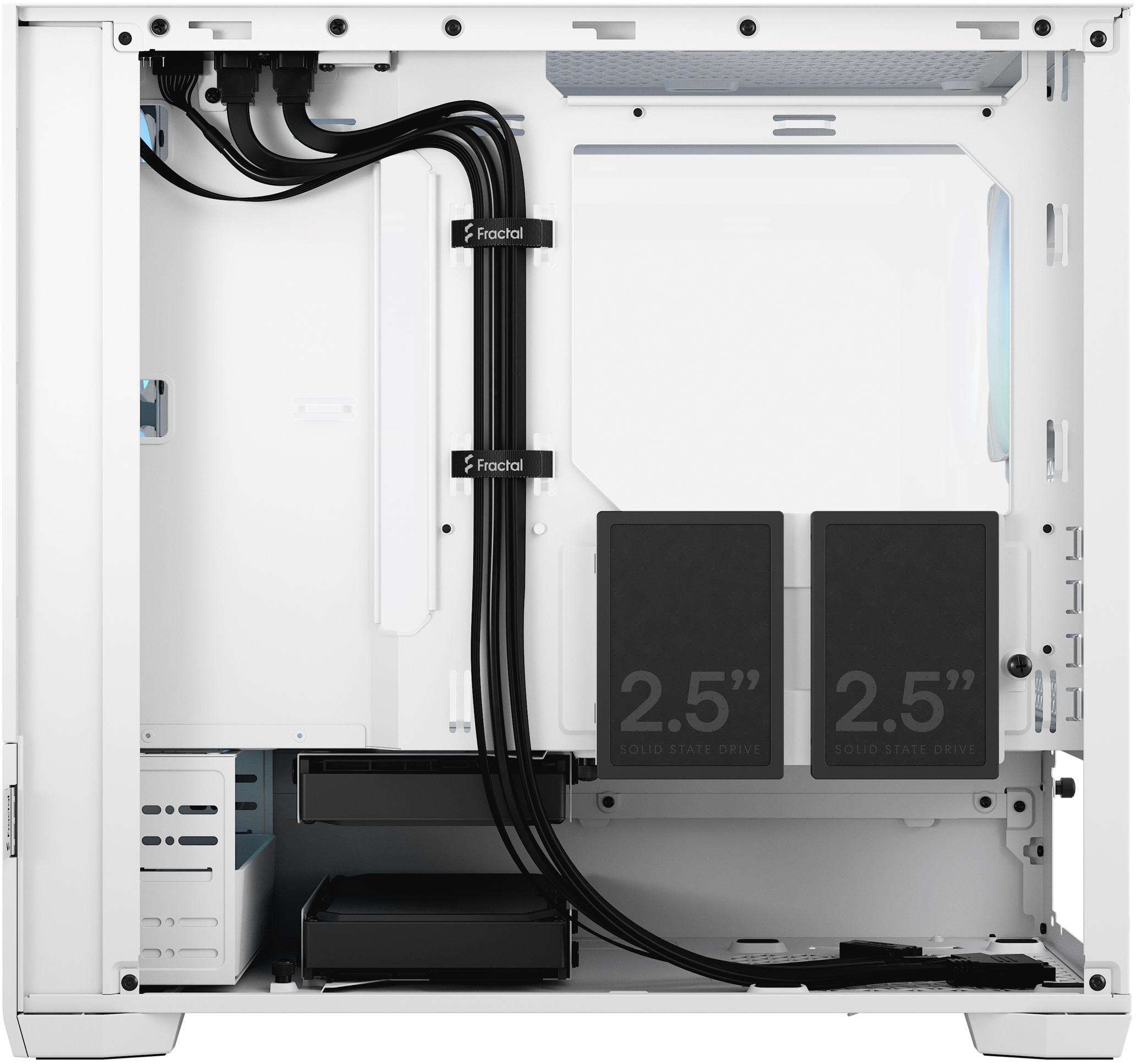 Fractal Design - Caixa Micro-ATX Fractal Design Pop Mini Air RGB White TG Clear Tint