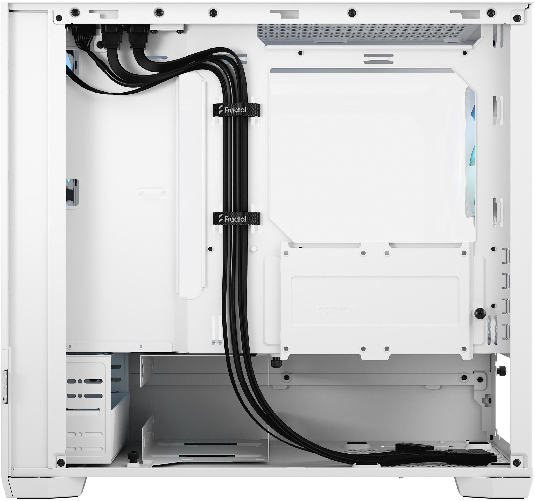 Fractal Design - Caixa Micro-ATX Fractal Design Pop Mini Air RGB White TG Clear Tint