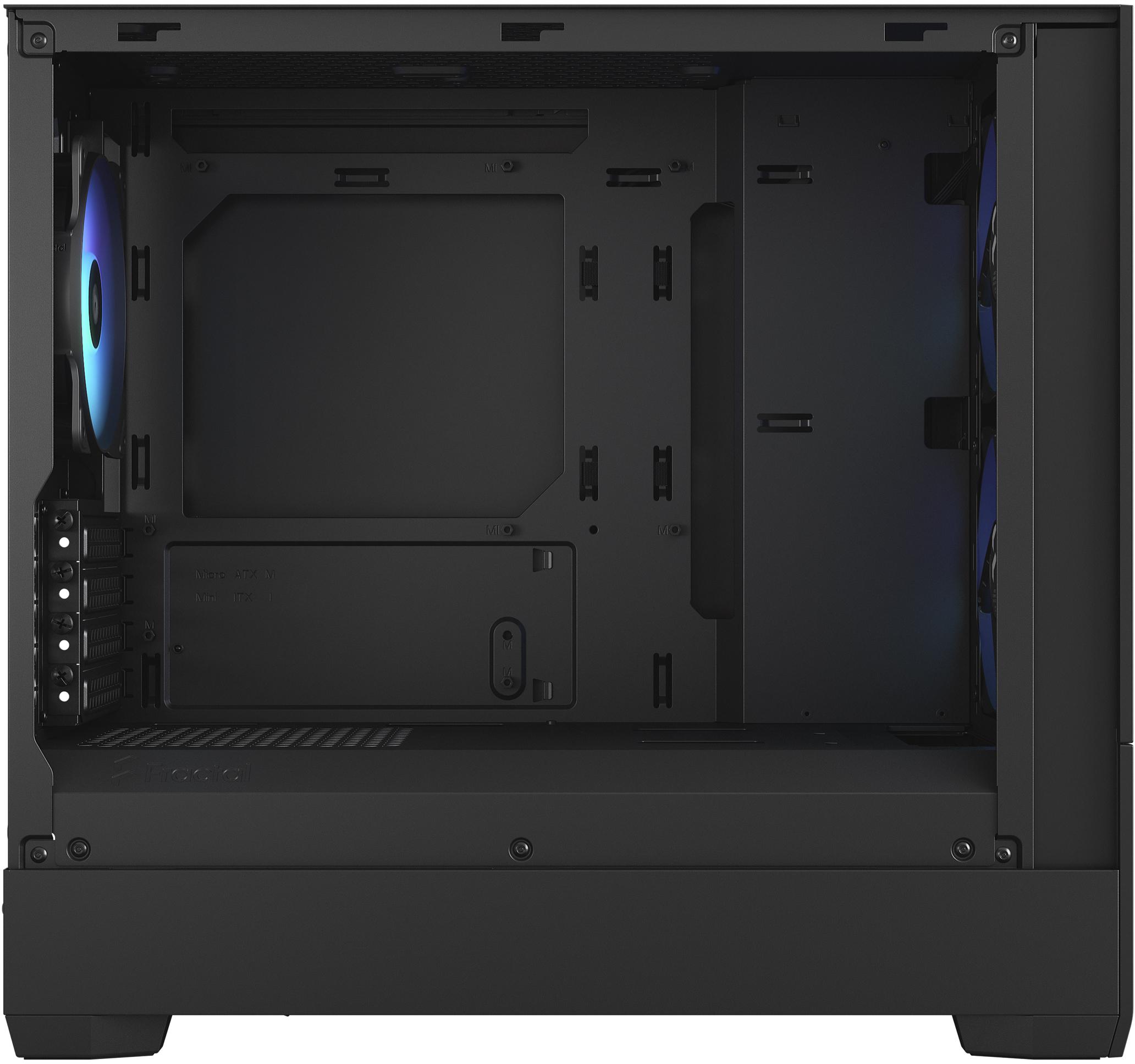 Picture of Picture of Caixa Micro-ATX Fractal Design Pop Mini Air RGB Black TG Clear Tint