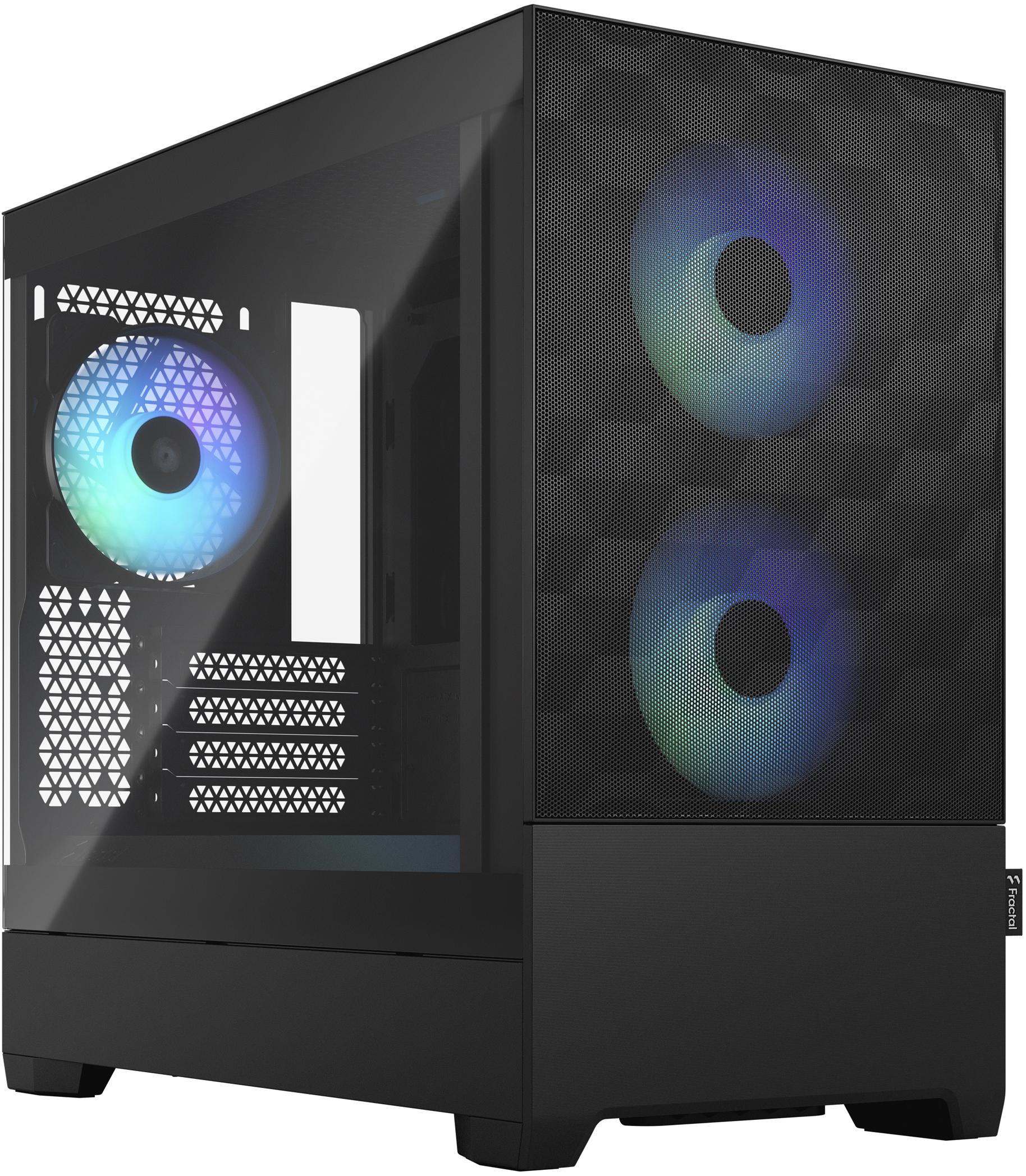 Picture of Picture of Caixa Micro-ATX Fractal Design Pop Mini Air RGB Black TG Clear Tint