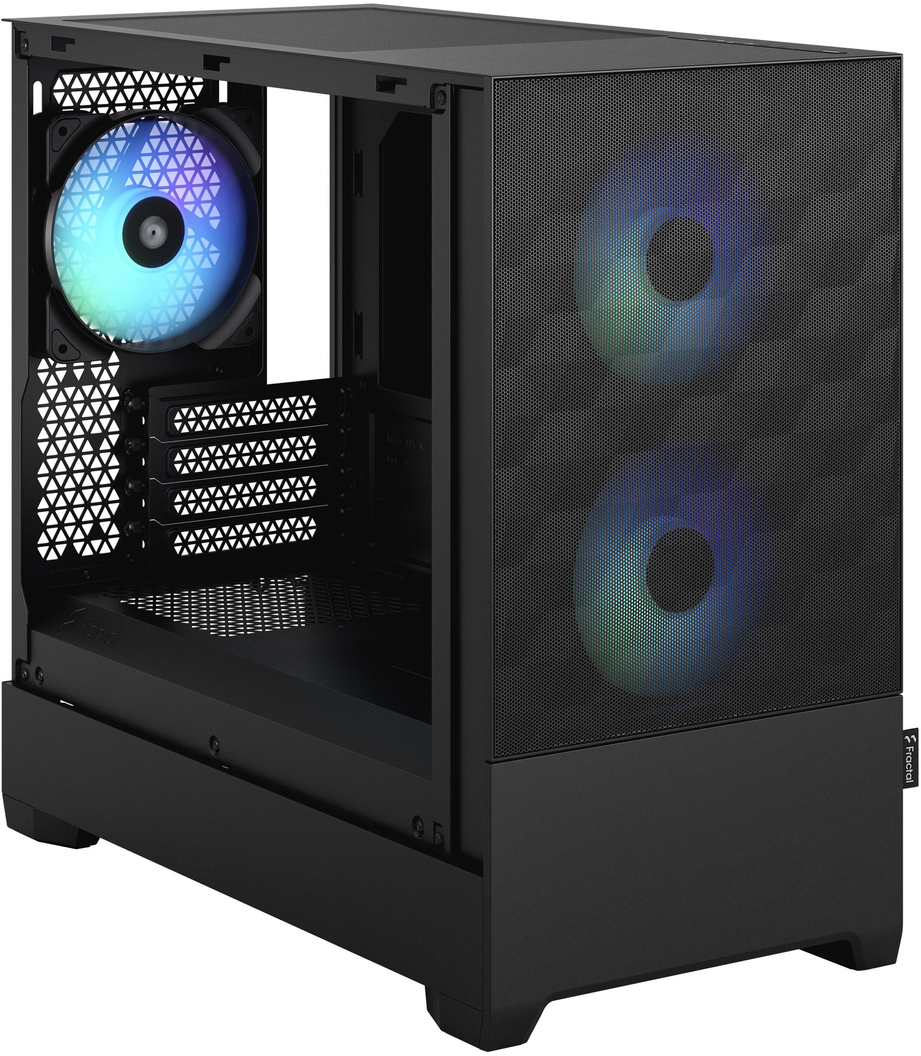 Fractal Design - Caixa Micro-ATX Fractal Design Pop Mini Air RGB Black TG Clear Tint