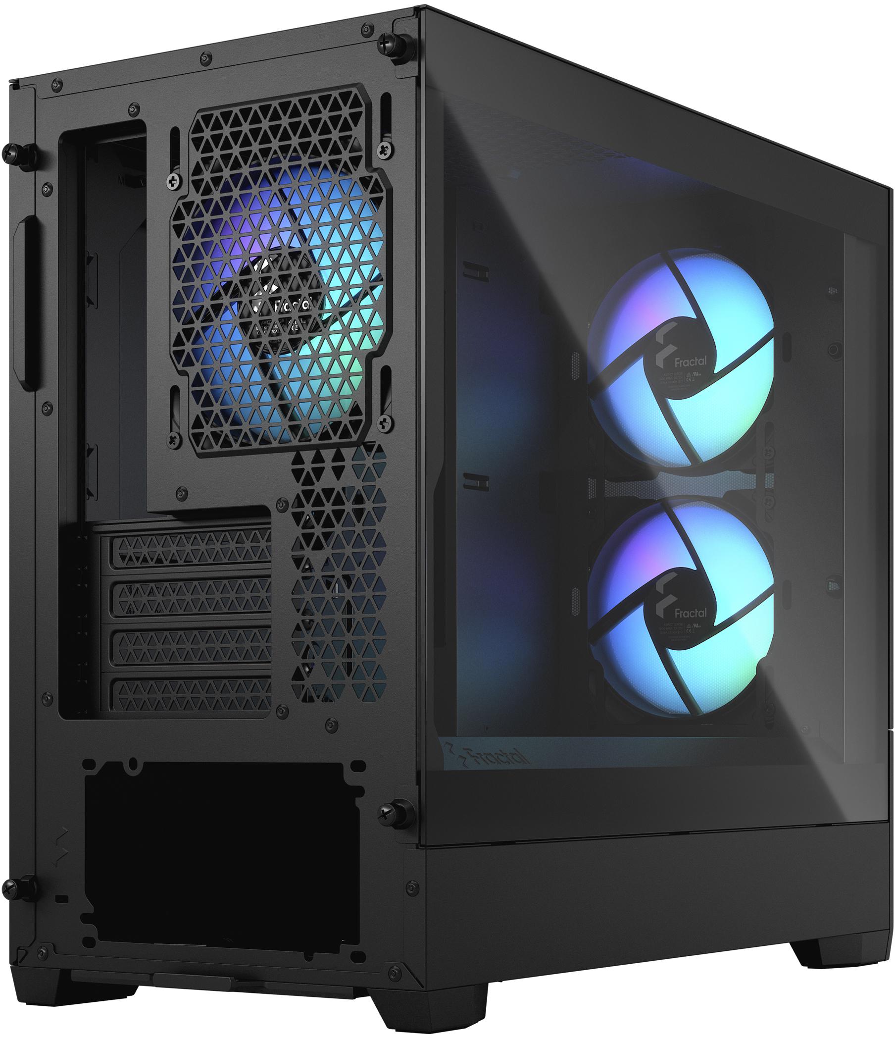 Fractal Design - Caixa Micro-ATX Fractal Design Pop Mini Air RGB Black TG Clear Tint
