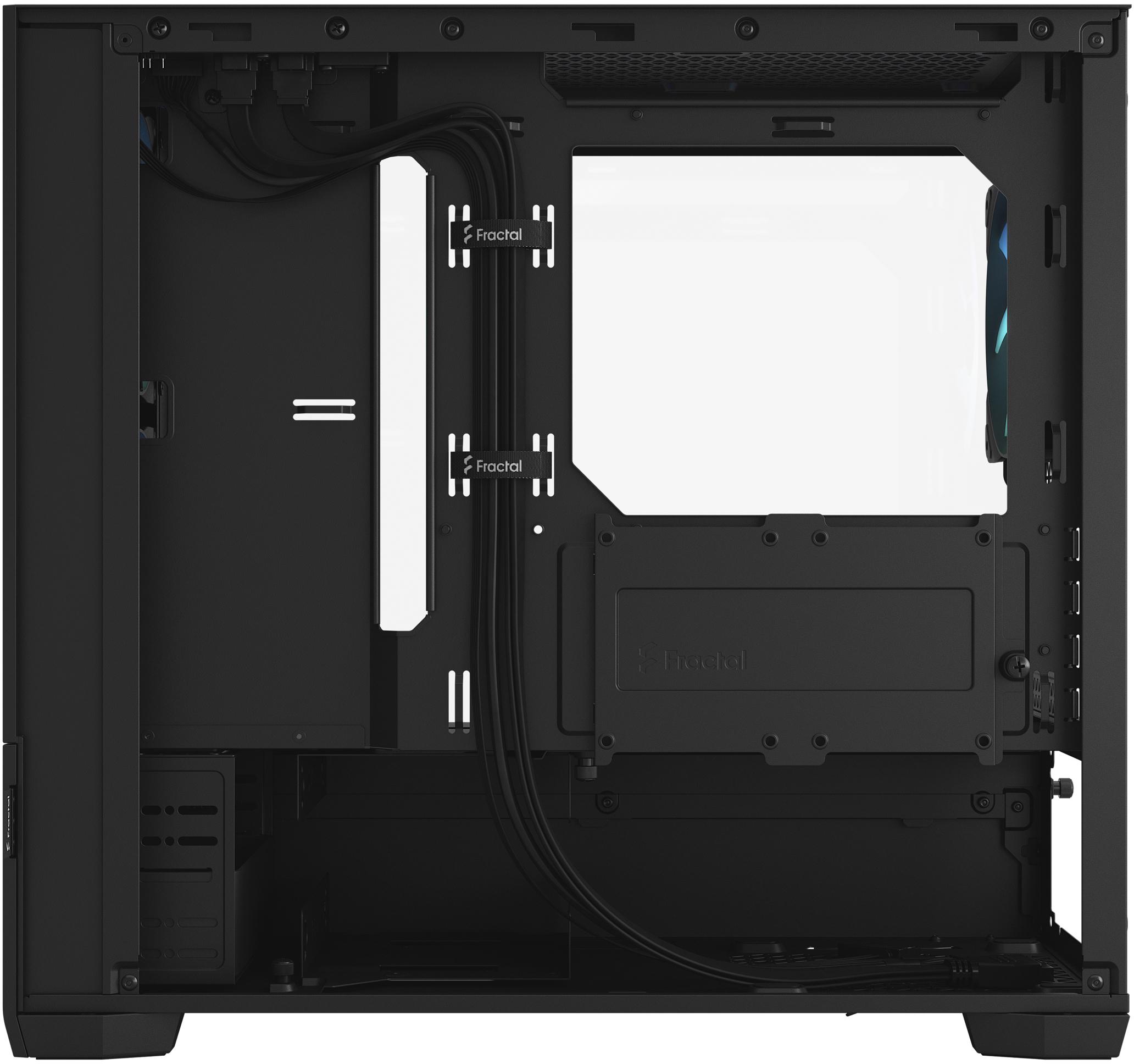 Fractal Design - Caixa Micro-ATX Fractal Design Pop Mini Air RGB Black TG Clear Tint