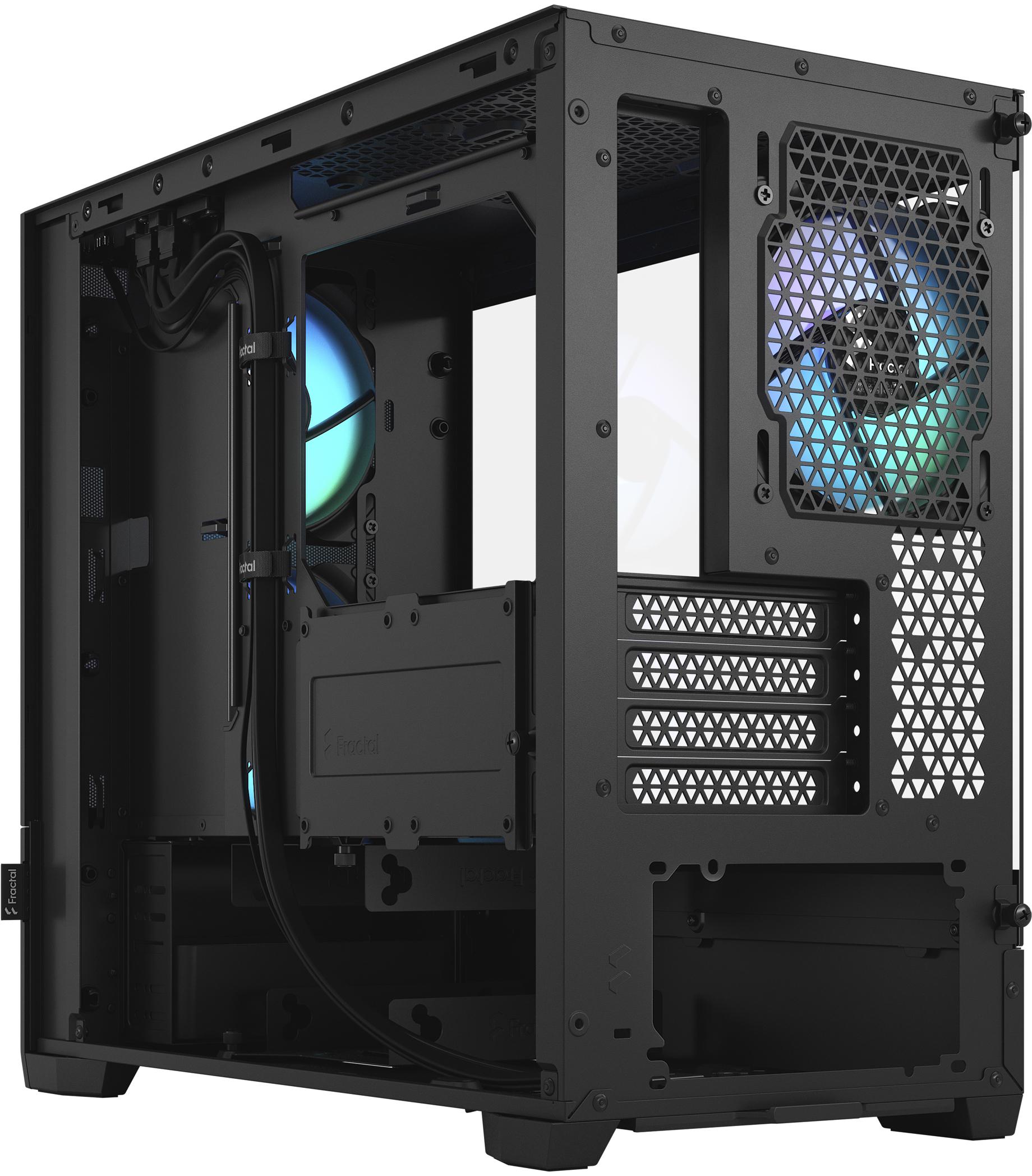 Fractal Design - Caixa Micro-ATX Fractal Design Pop Mini Air RGB Black TG Clear Tint