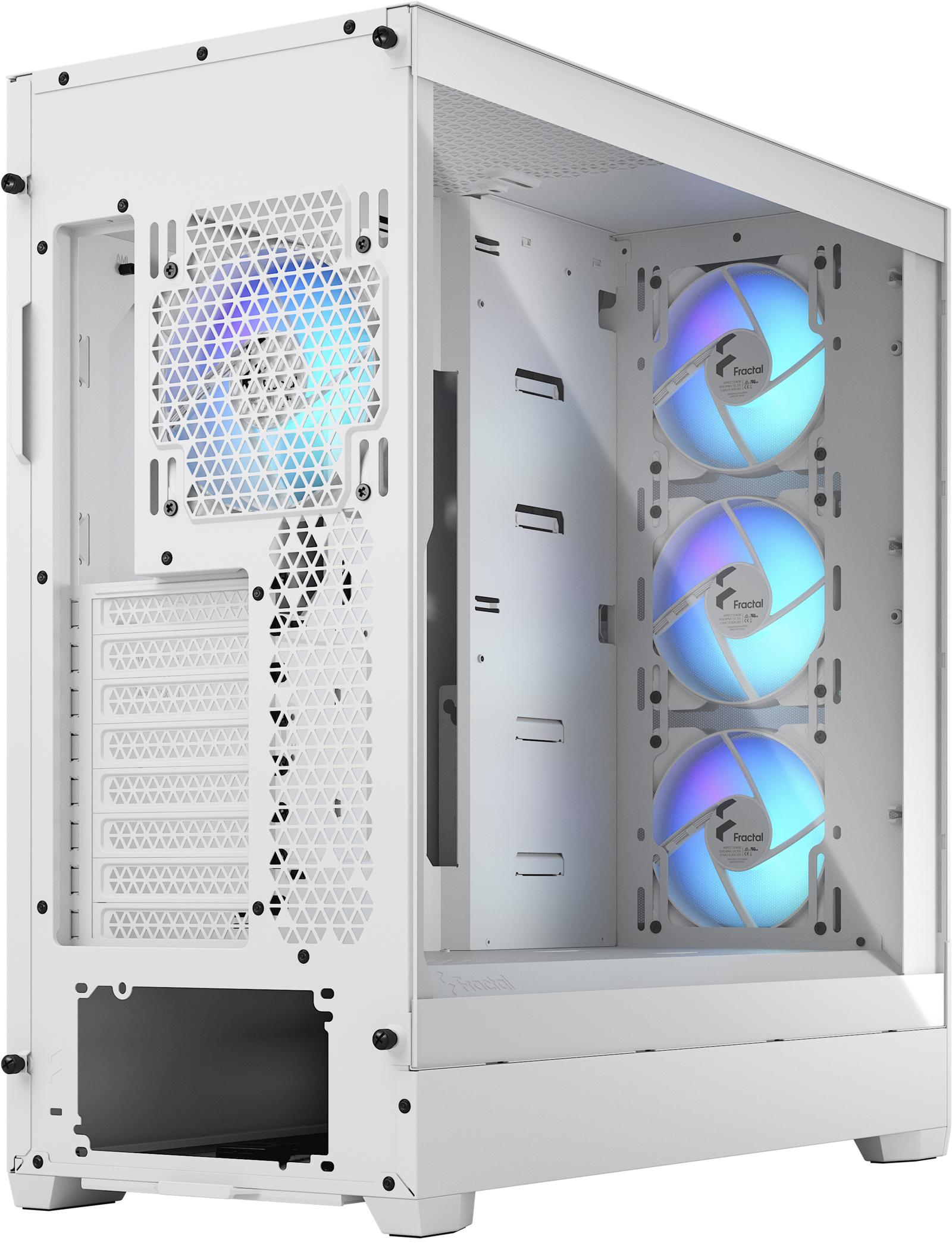 Fractal Design - Caixa E-ATX Fractal Design Pop XL Air RGB White TG Clear Tint