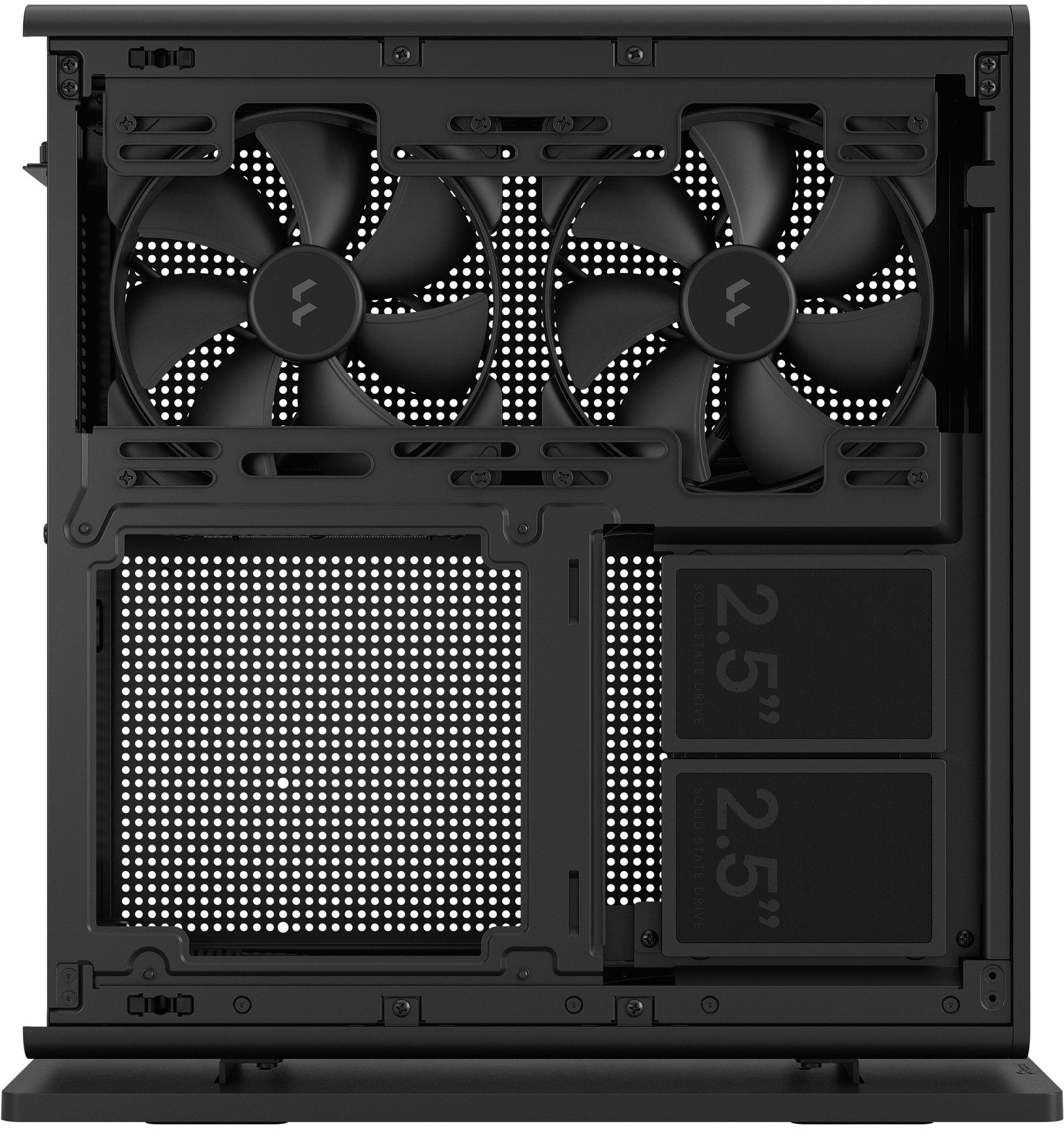 Fractal Design - Caixa Mini-ITX Fractal Design Ridge Black PCIe 4.0