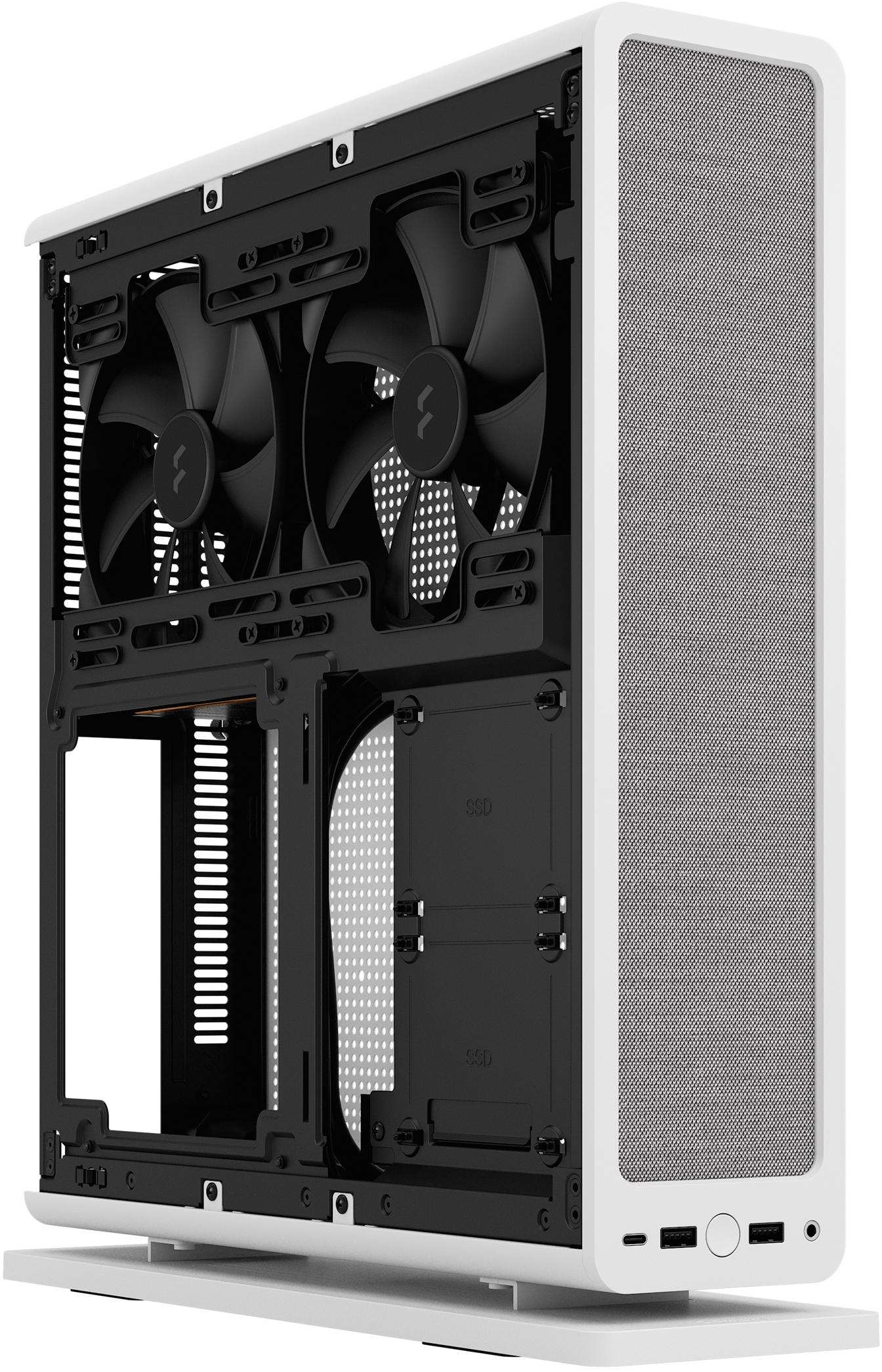 Fractal Design - Caixa Mini-ITX Fractal Design Ridge White PCIe 4.0