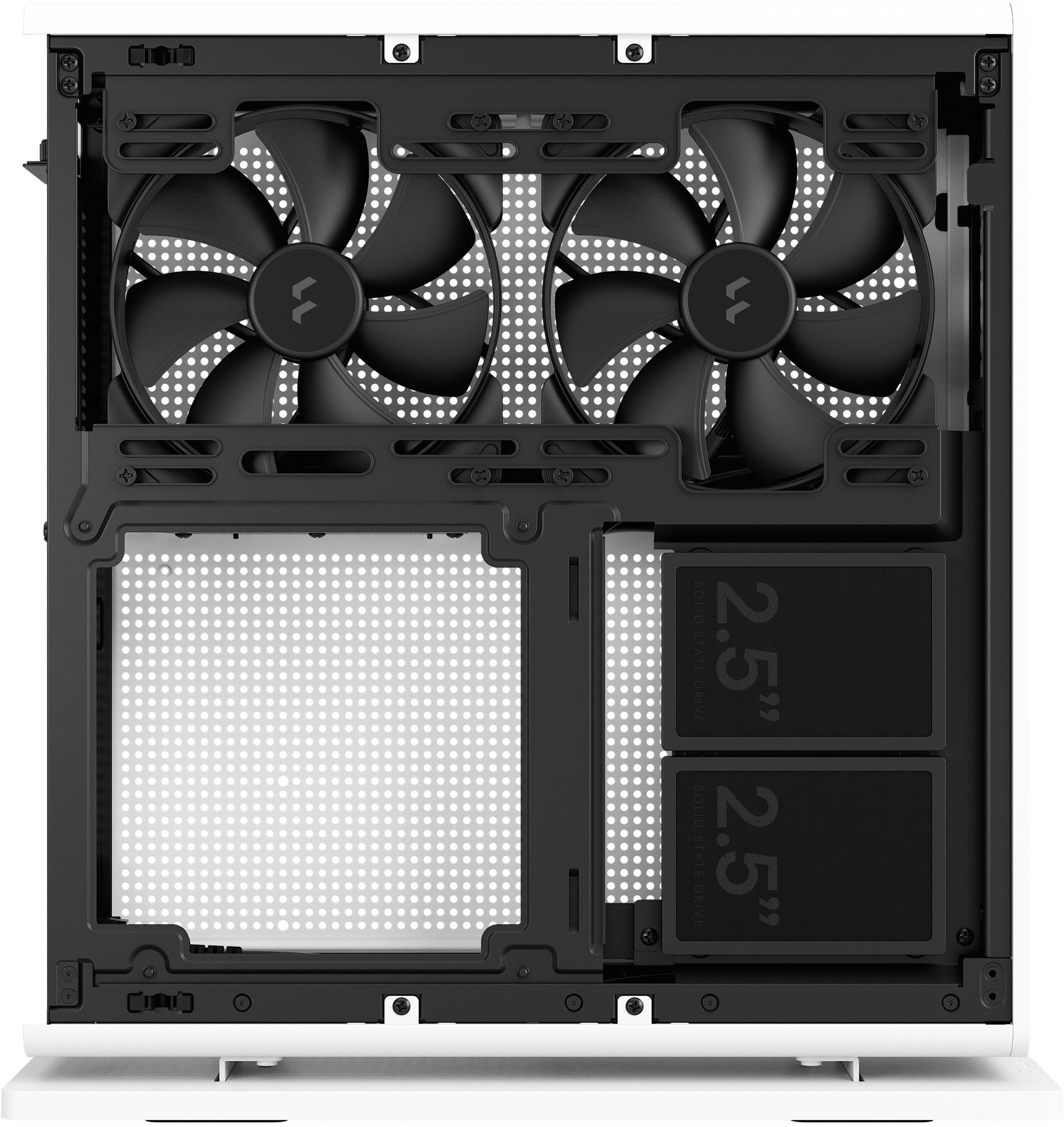 Fractal Design - Caixa Mini-ITX Fractal Design Ridge White PCIe 4.0